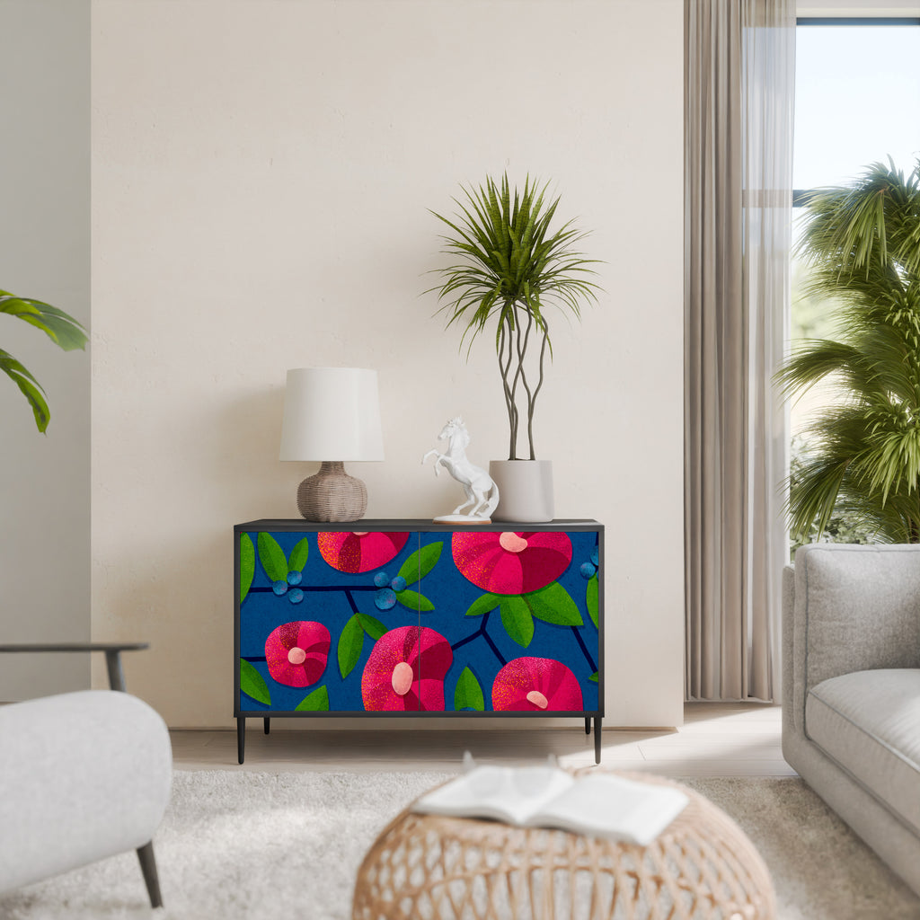 SPRING THOUGHTS 2-Door Sideboard in Black Finish