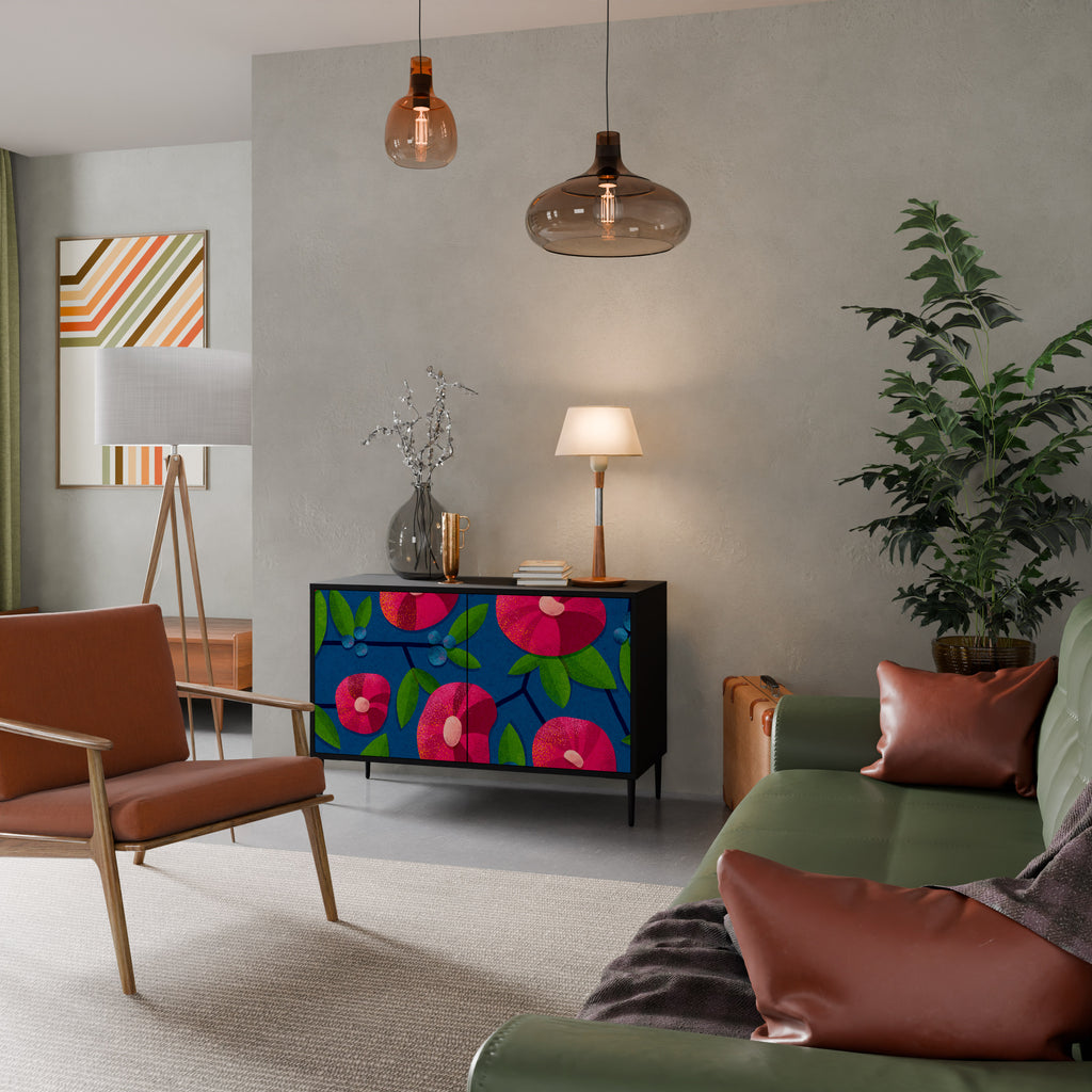 SPRING THOUGHTS 2-Door Sideboard in Black Finish