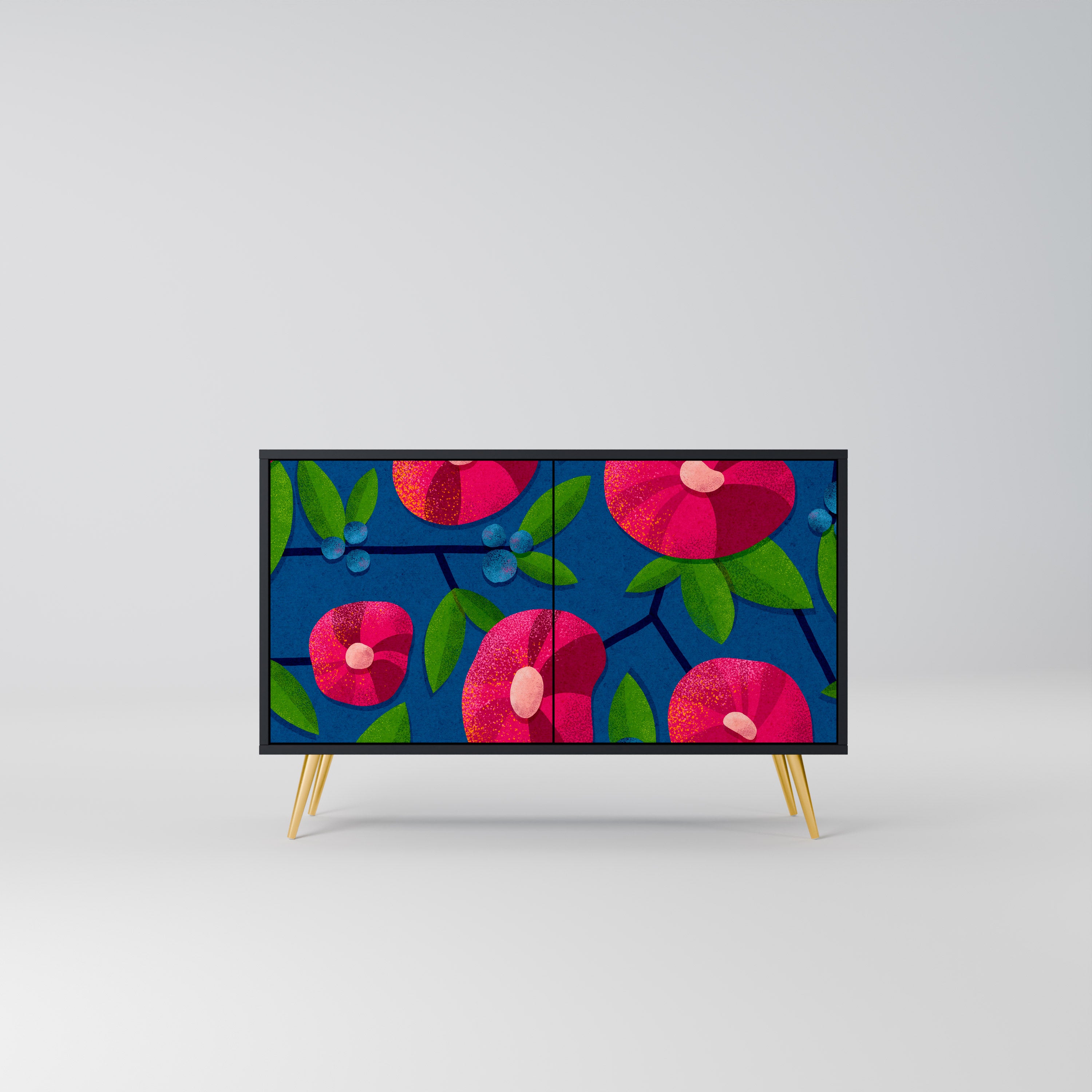 SPRING THOUGHTS 2-Door Sideboard in Black Finish