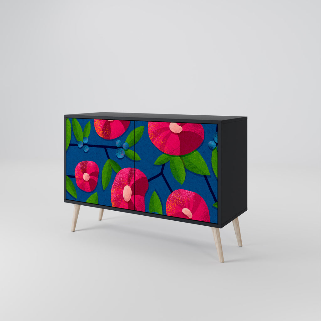 SPRING THOUGHTS 2-Door Sideboard in Black Finish