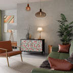 FLOWERS AND STRAWBERRIES 2-Door Sideboard