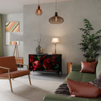 DAHLIAS AND POMEGRANATES Aparador de 2 Puertas