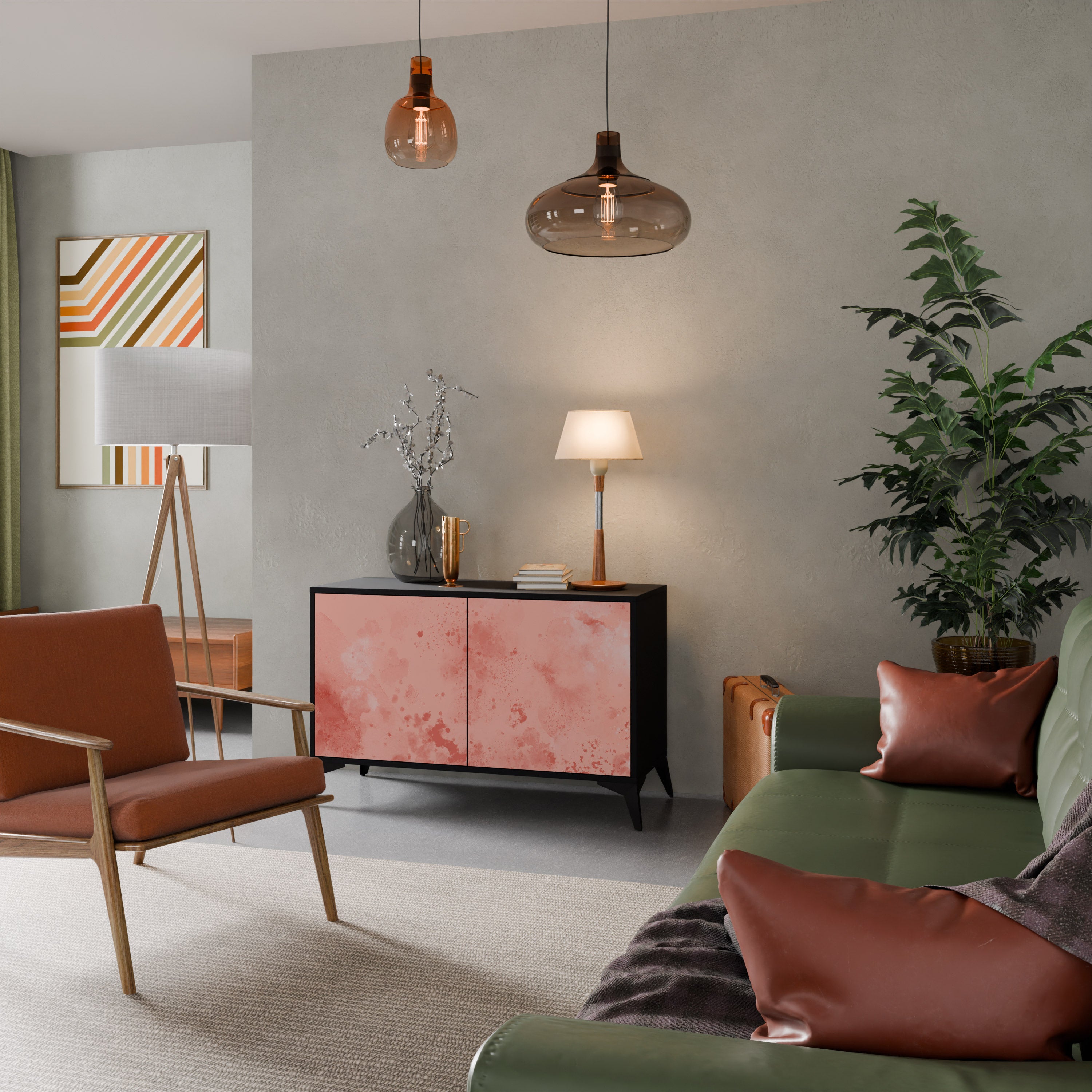 CRANE DANCE Aparador de 2 Puertas