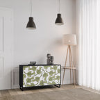 SEEDLING SONGBIRD 2-Door Sideboard in Black Finish