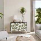 SEEDLING SONGBIRD 2-Door Sideboard in Black Finish