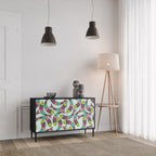 INDIAN FISH Aparador de 2 Puertas