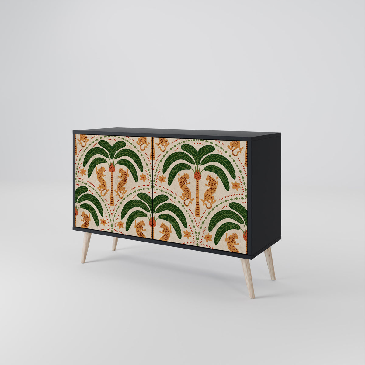DANCING PREDATORS 2-Door Sideboard