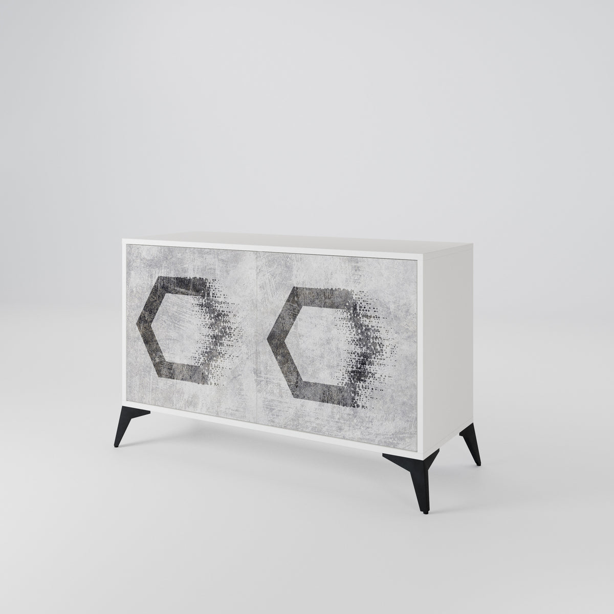 HEXAGONAL FIGURES 2-Door Sideboard