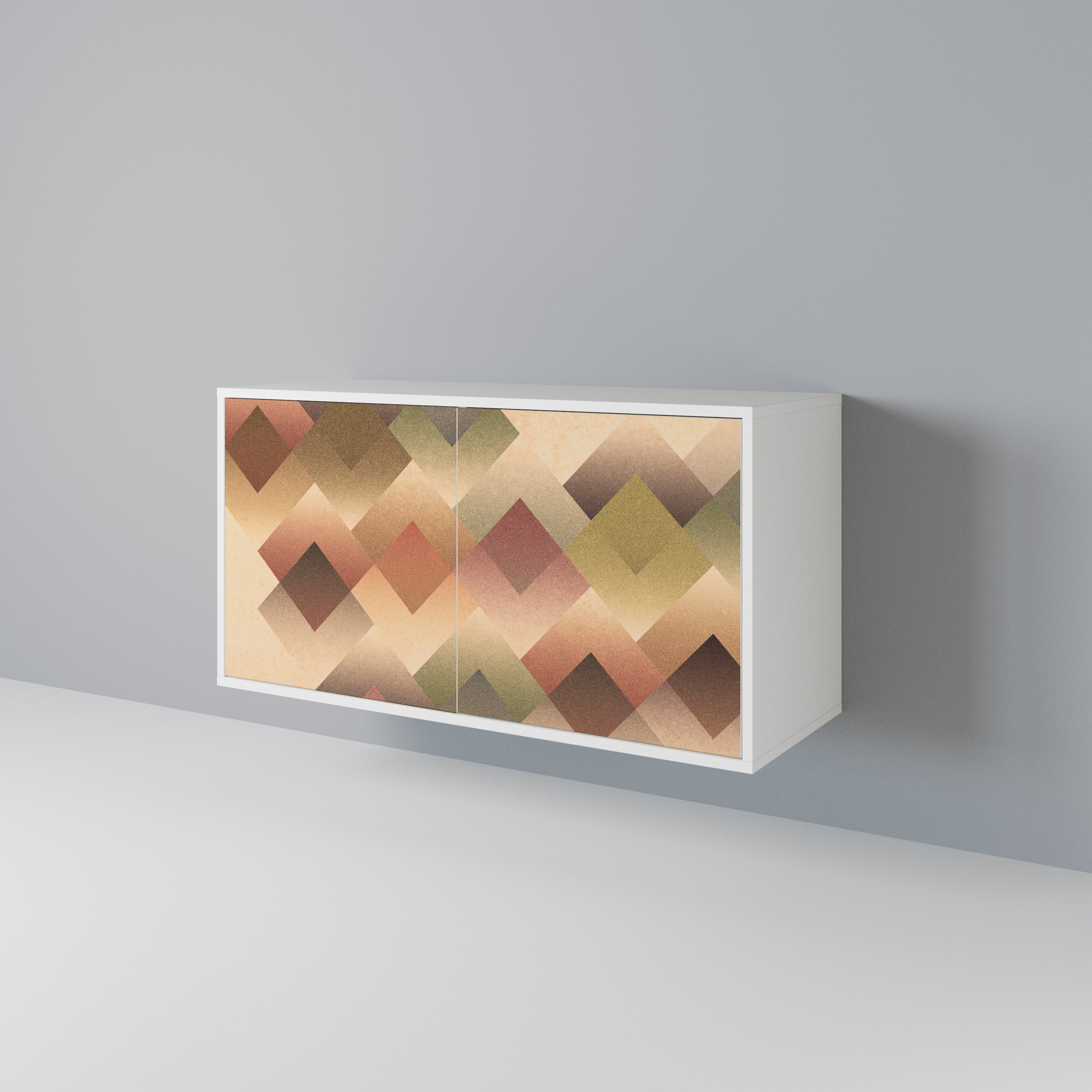 GEOMETRIC FUSION Aparador de 2 Puertas