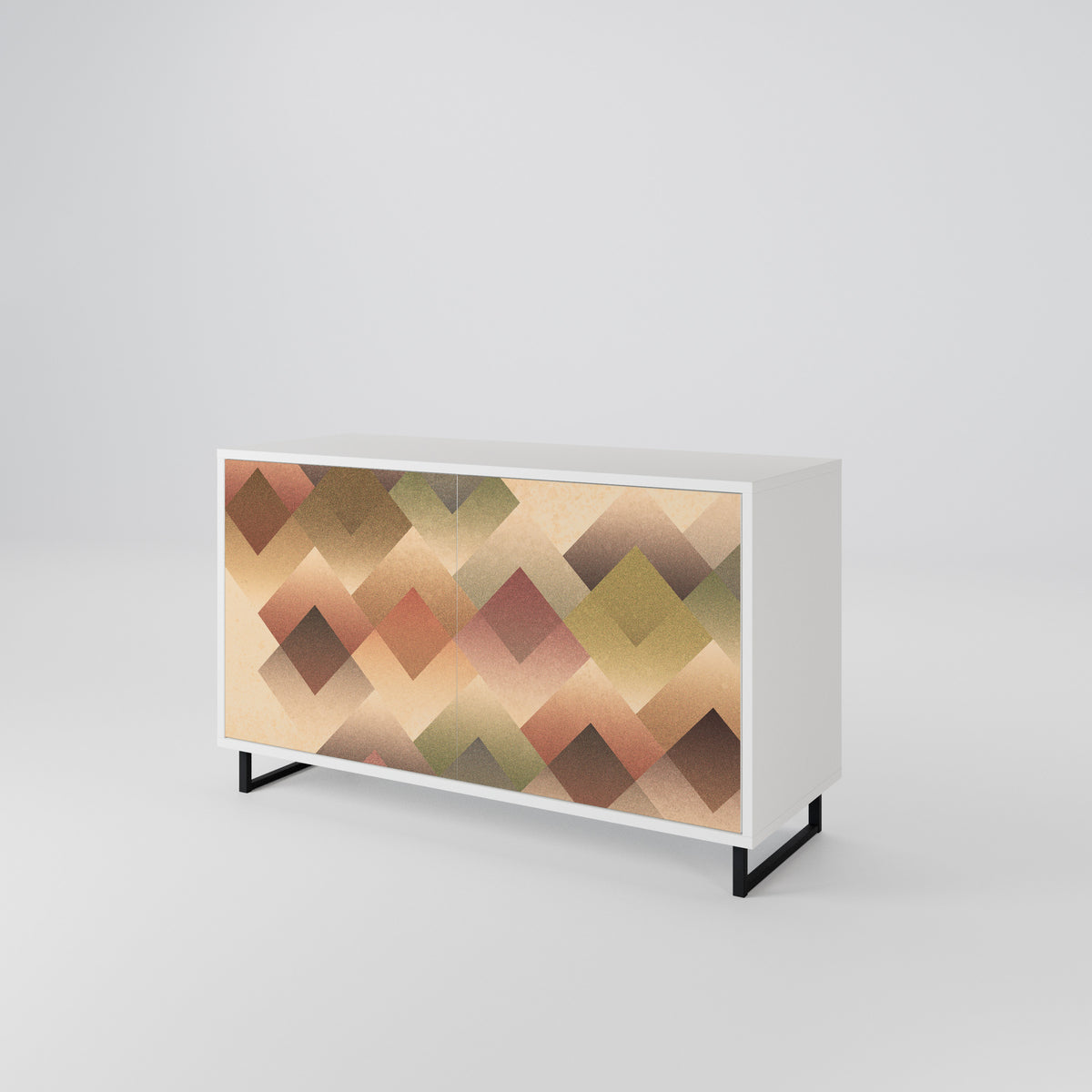 GEOMETRIC FUSION Aparador de 2 Puertas