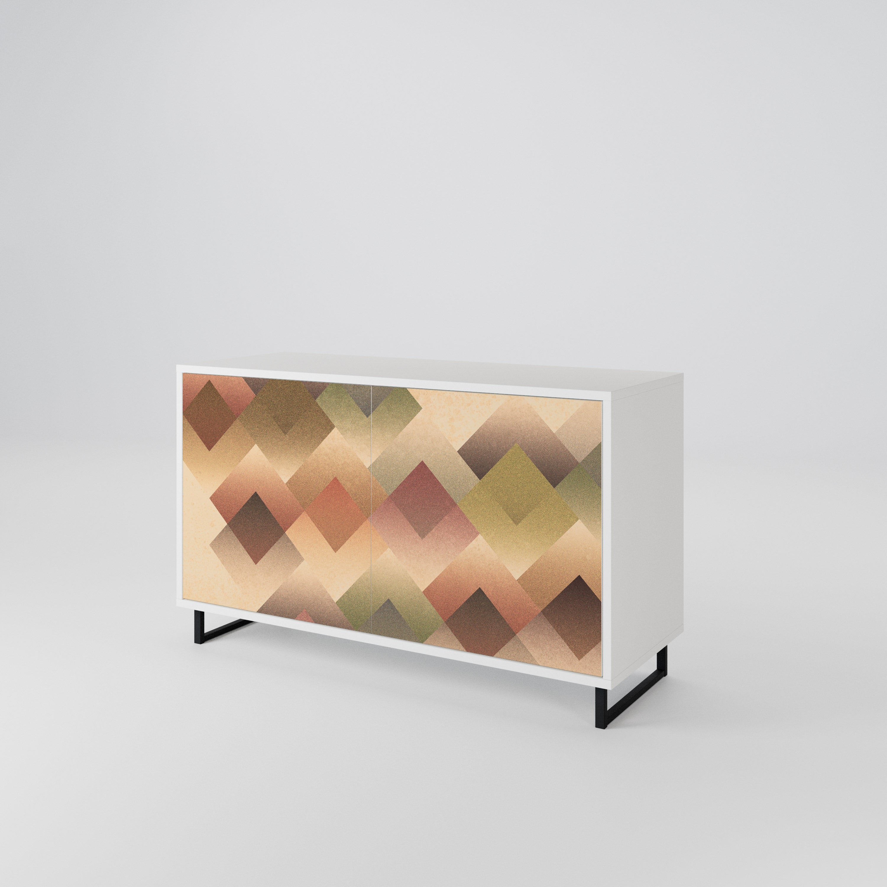 GEOMETRIC FUSION Aparador de 2 Puertas