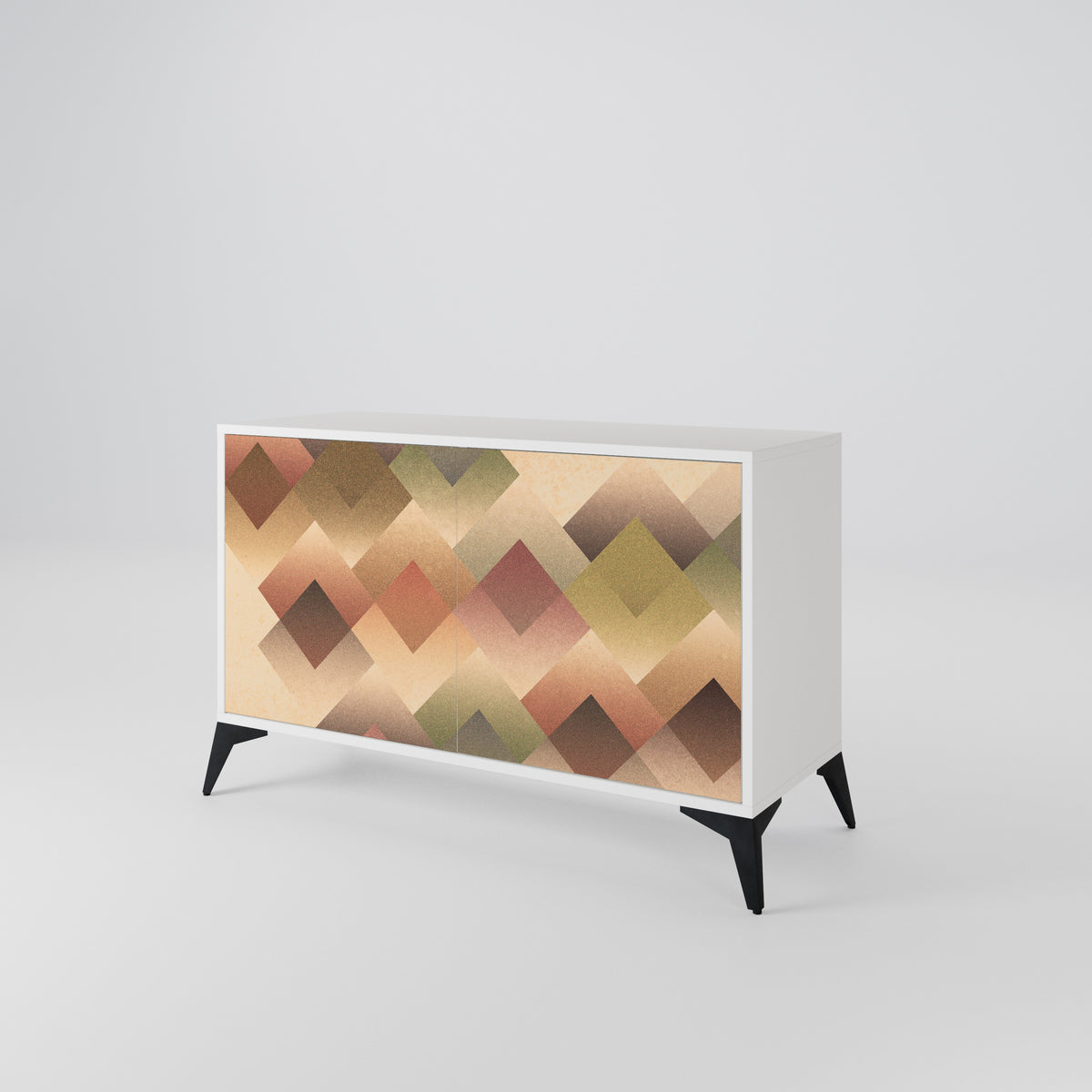 GEOMETRIC FUSION Aparador de 2 Puertas
