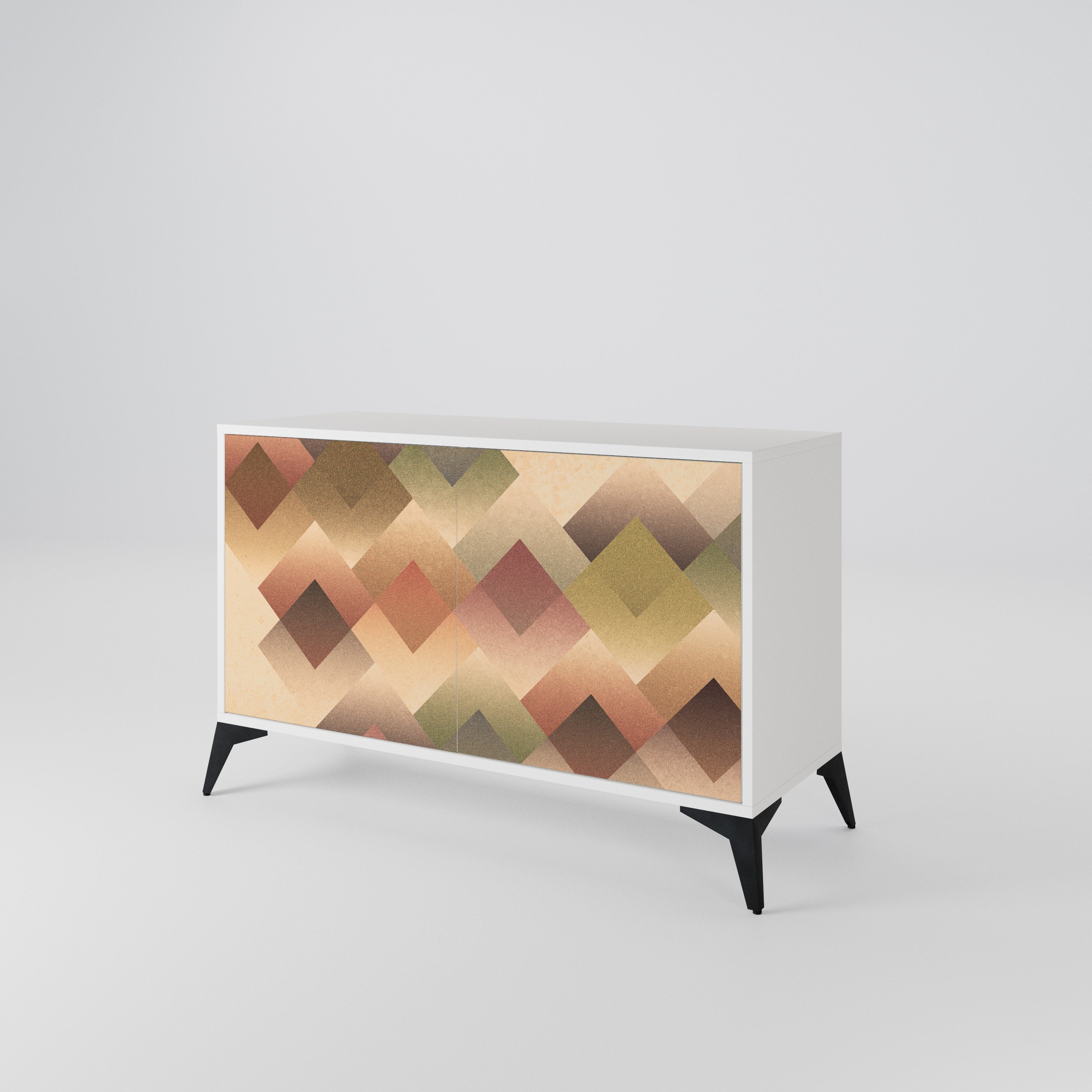 GEOMETRIC FUSION Aparador de 2 Puertas
