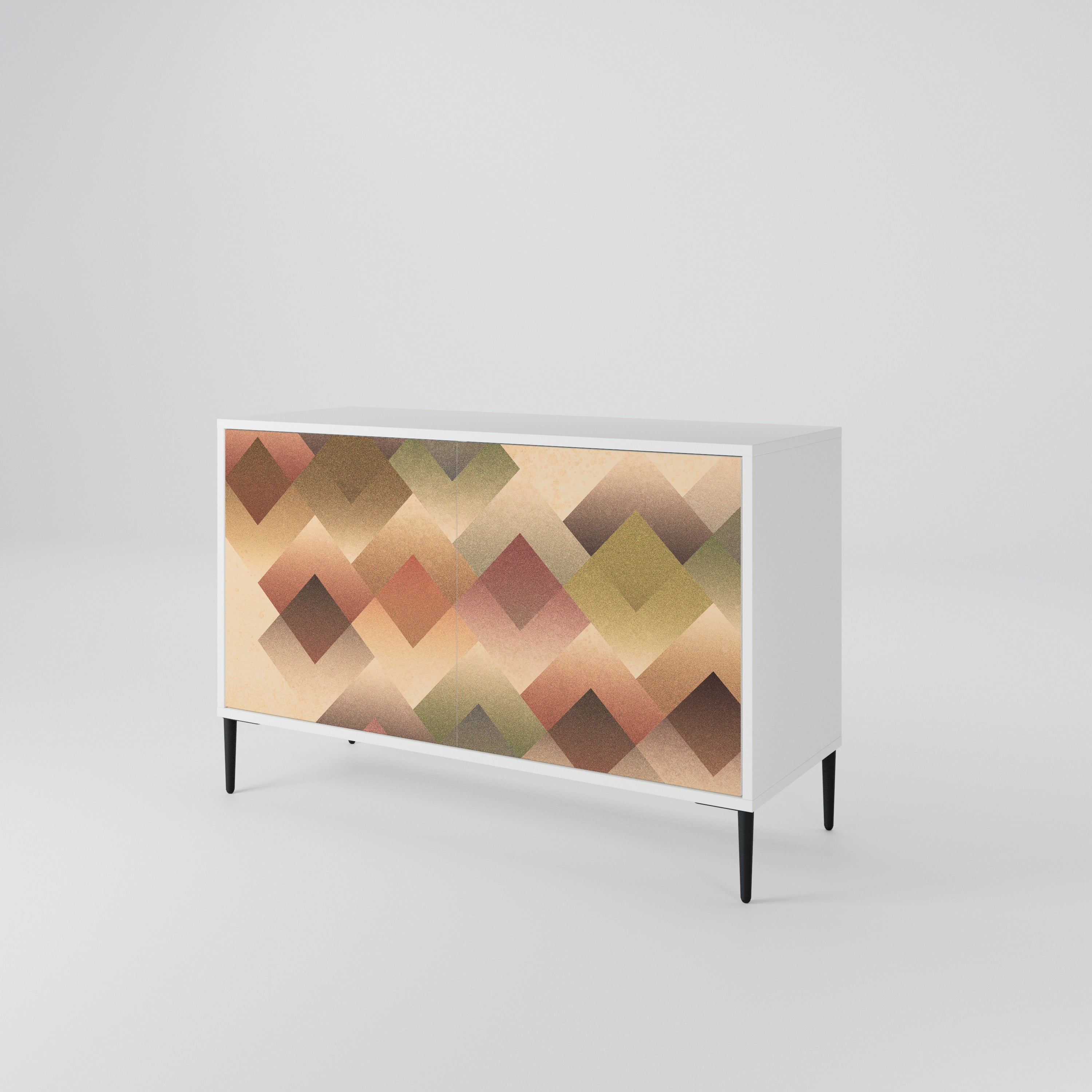 GEOMETRIC FUSION Aparador de 2 Puertas