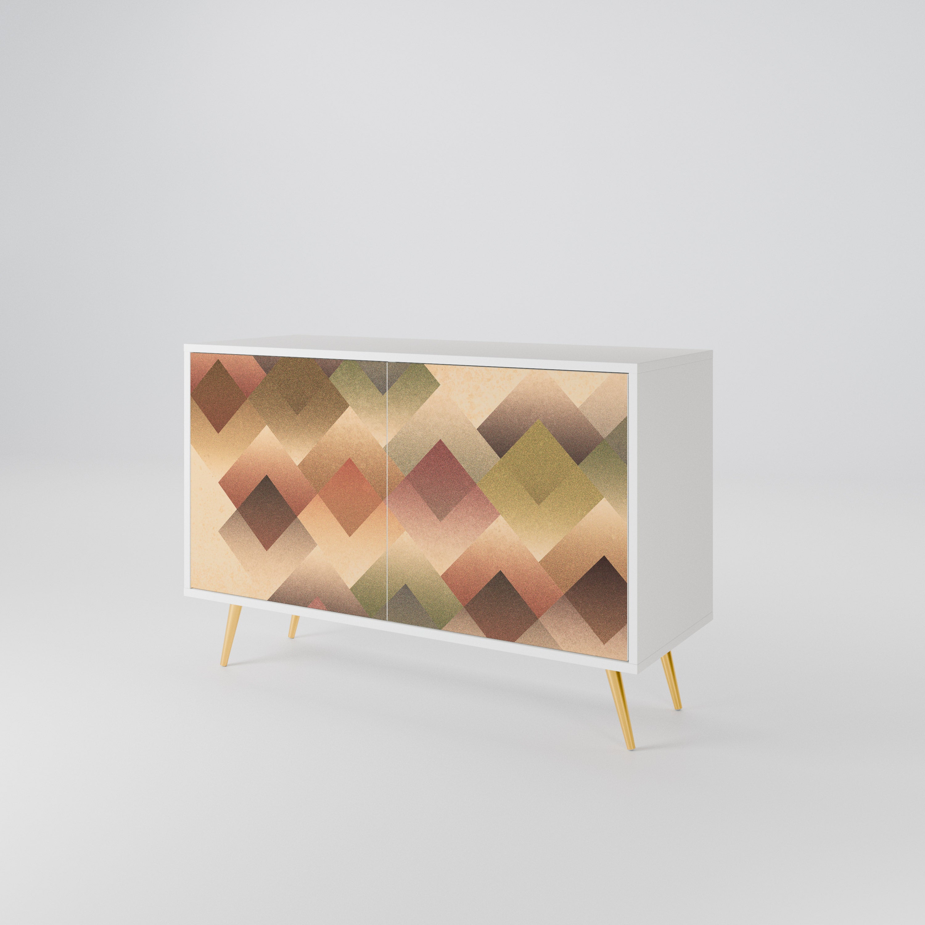 GEOMETRIC FUSION Aparador de 2 Puertas