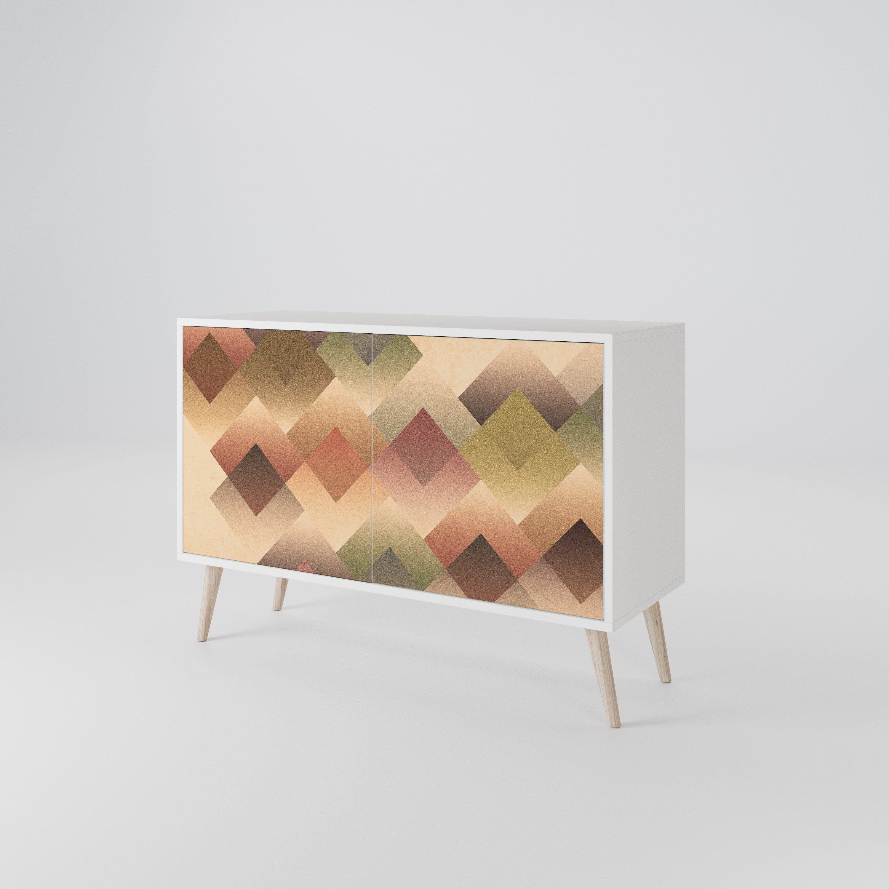 GEOMETRIC FUSION Aparador de 2 Puertas