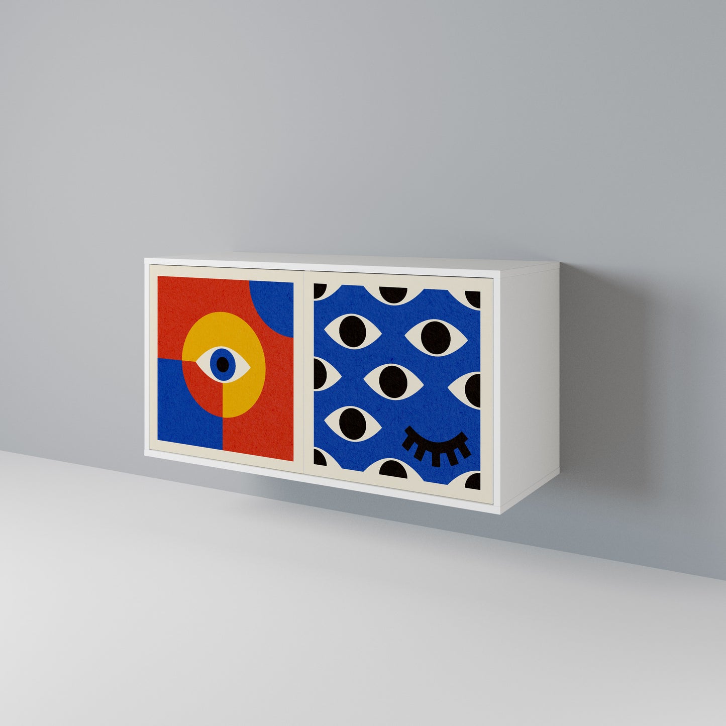 GEOMETRIC EYES 2-Door Sideboard