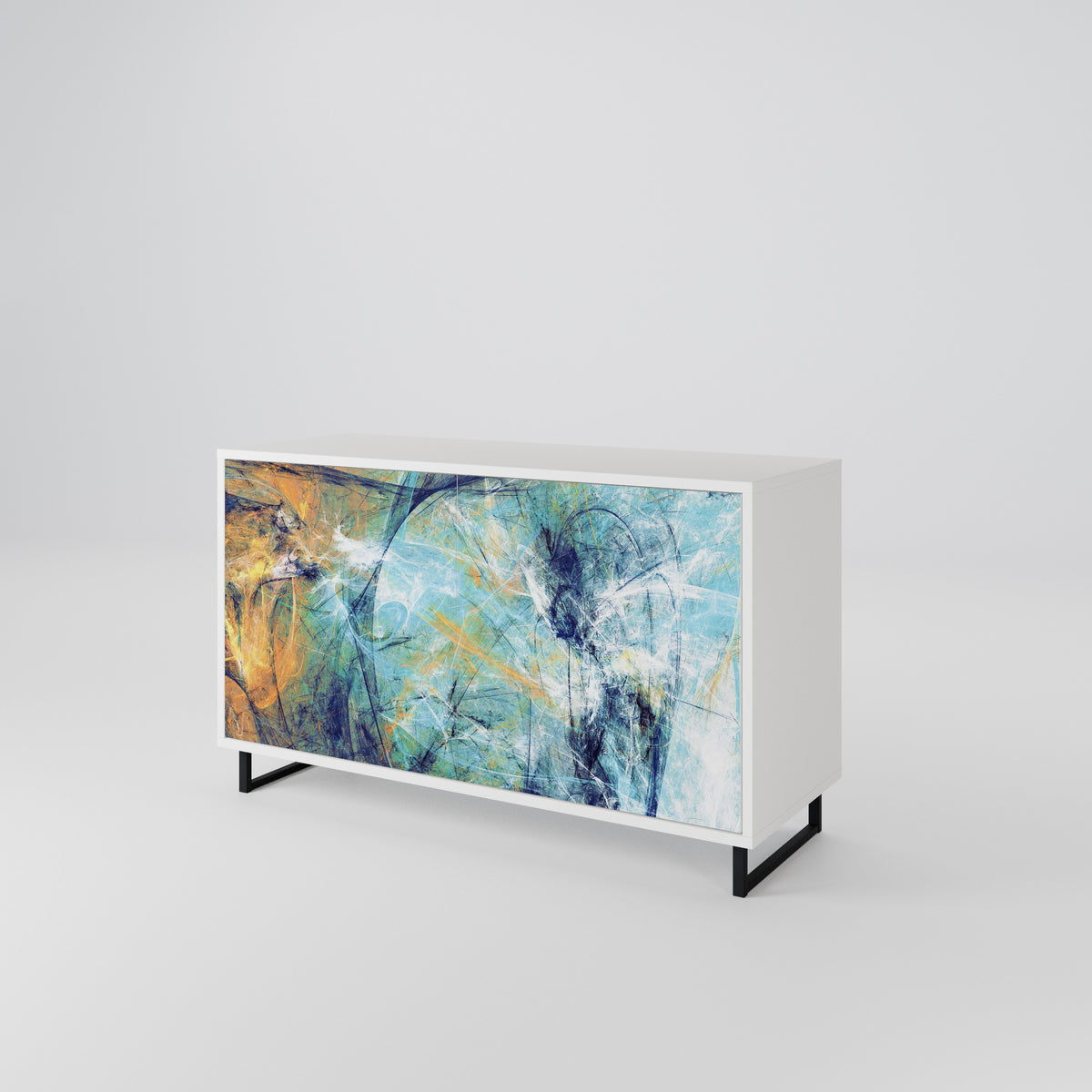 ABSTRACT THOUGHTS Aparador de 2 Puertas
