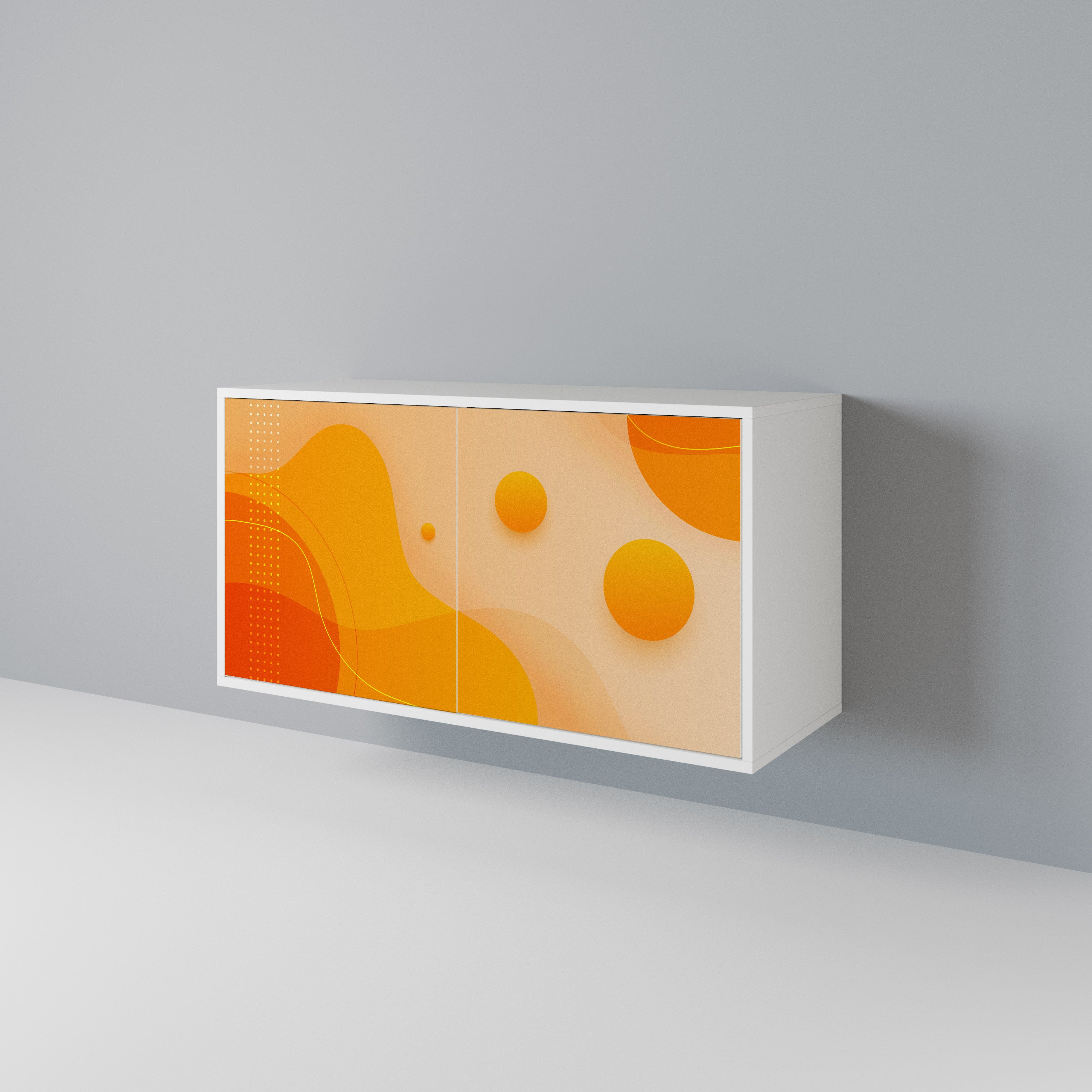 ORANGE ARRANGEMENT Aparador de 2 Puertas