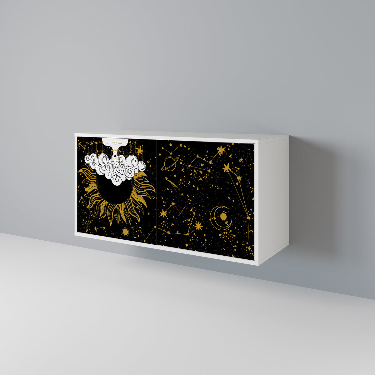 STELLAR CONSTELLATIONS Aparador de 2 Puertas