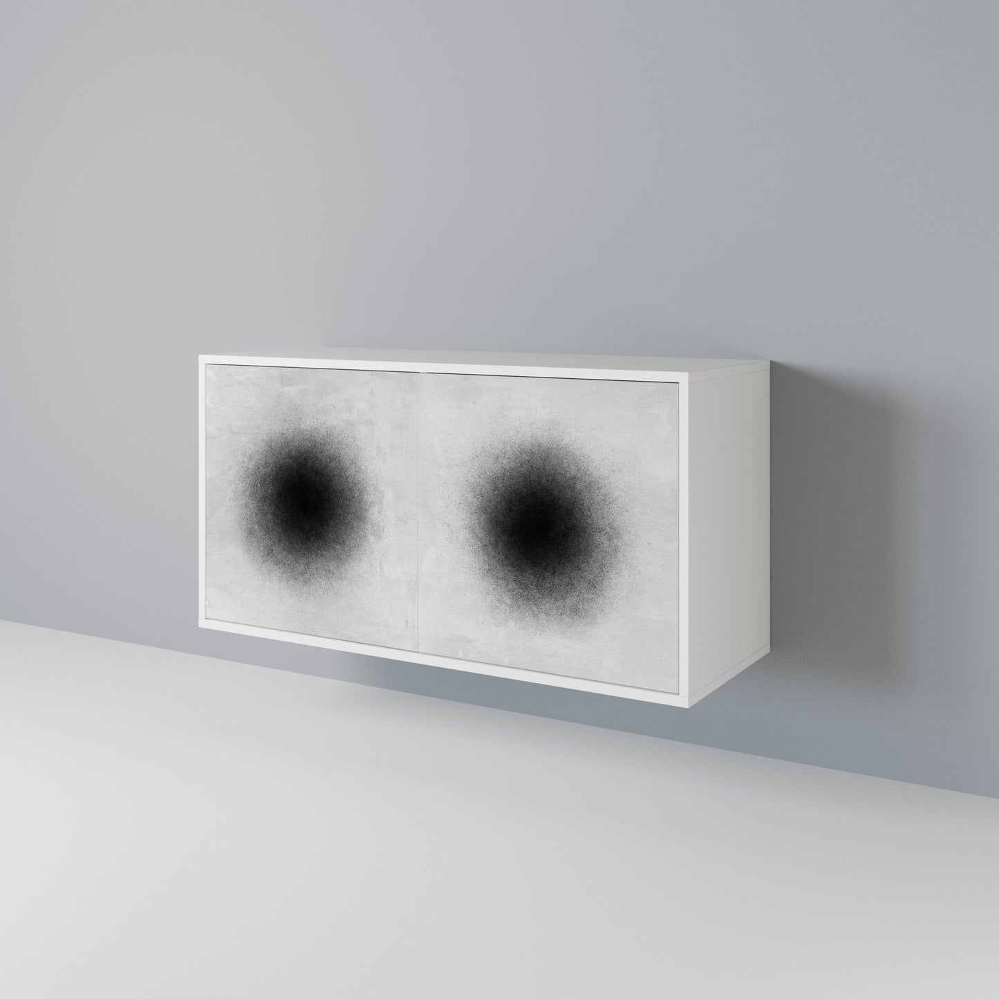 BLACK HOLE Aparador de 2 Puertas