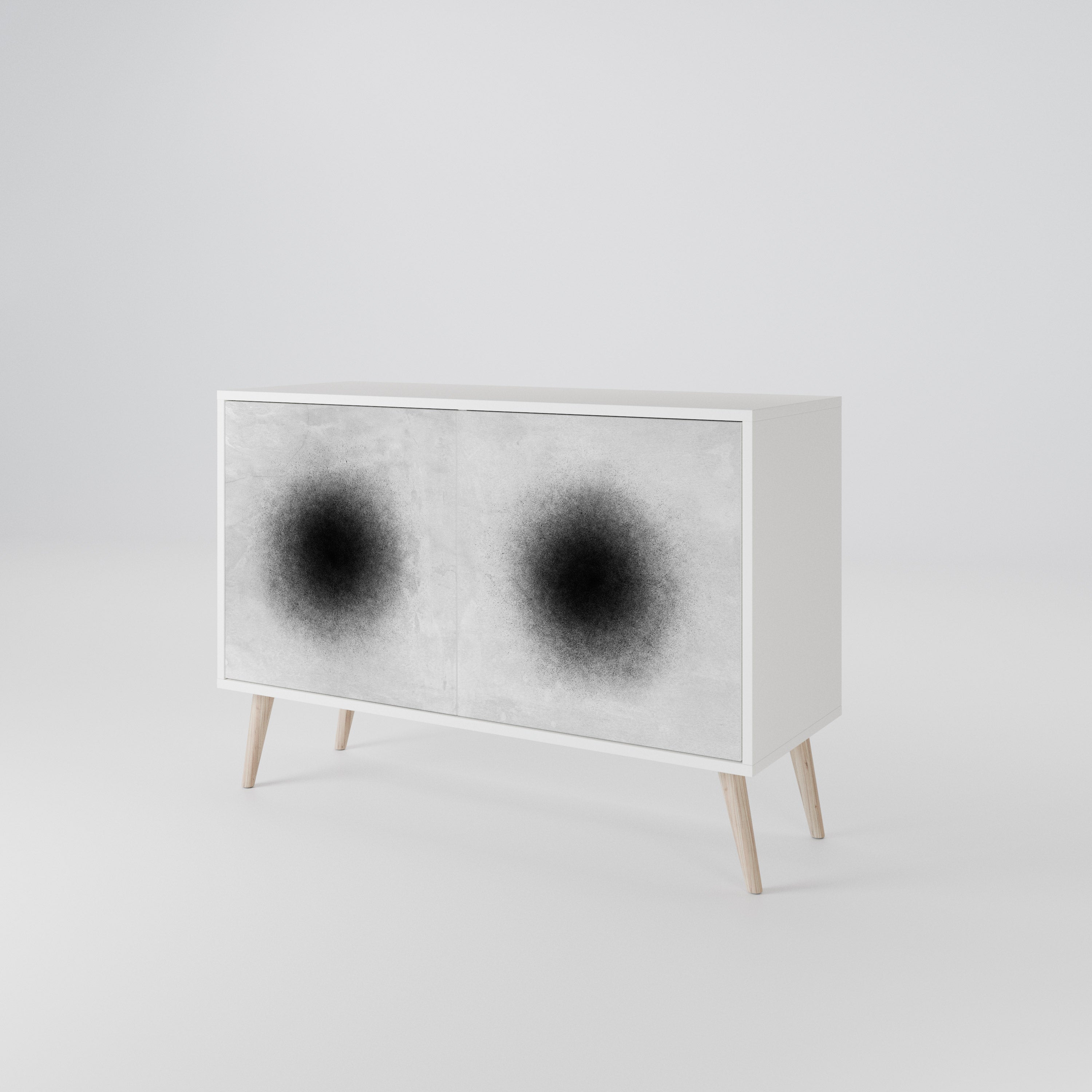 BLACK HOLE Aparador de 2 Puertas