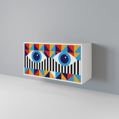ABSTRACTION AND GEOMETRY Aparador de 2 Puertas