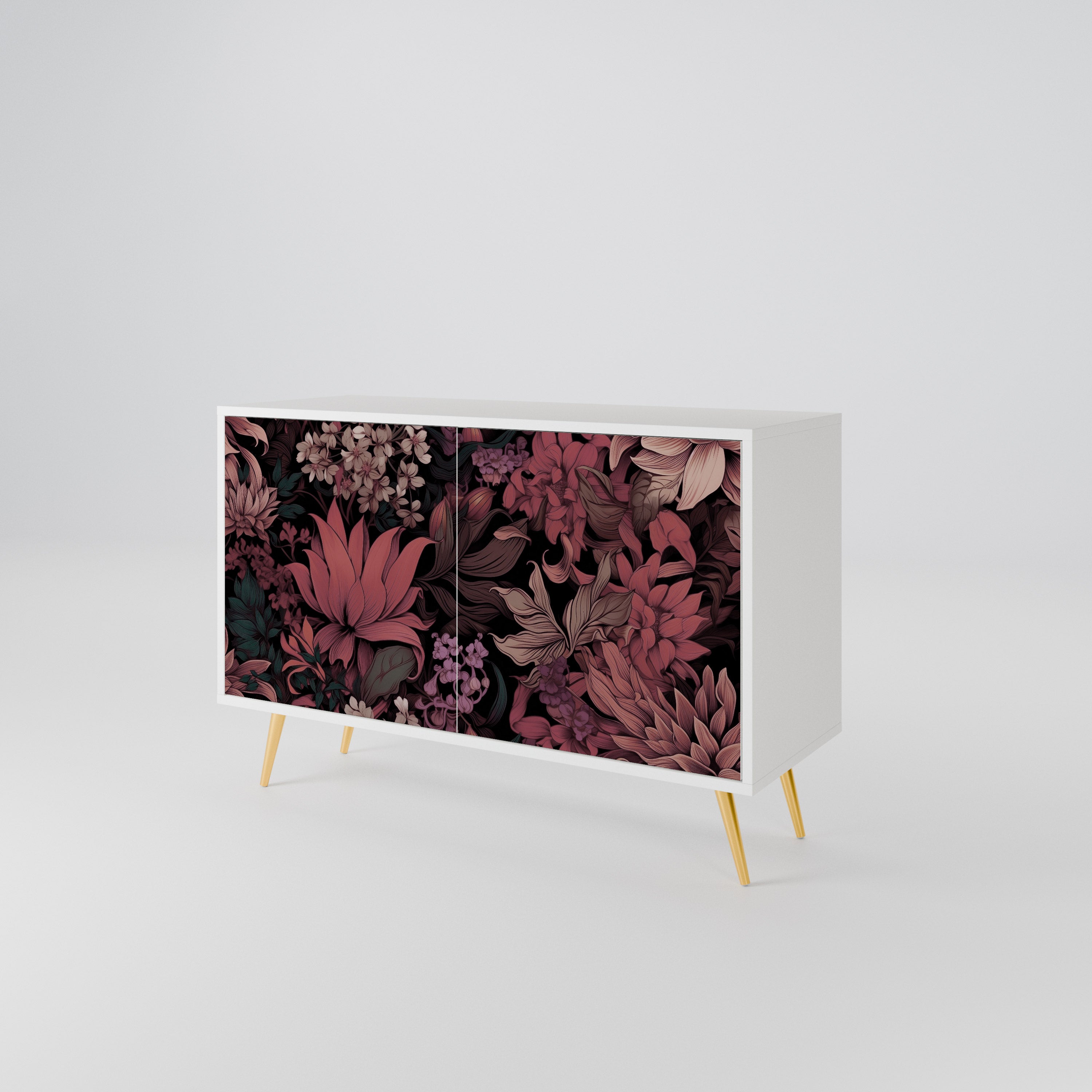 FLORAL WHISPER Aparador de 2 Puertas