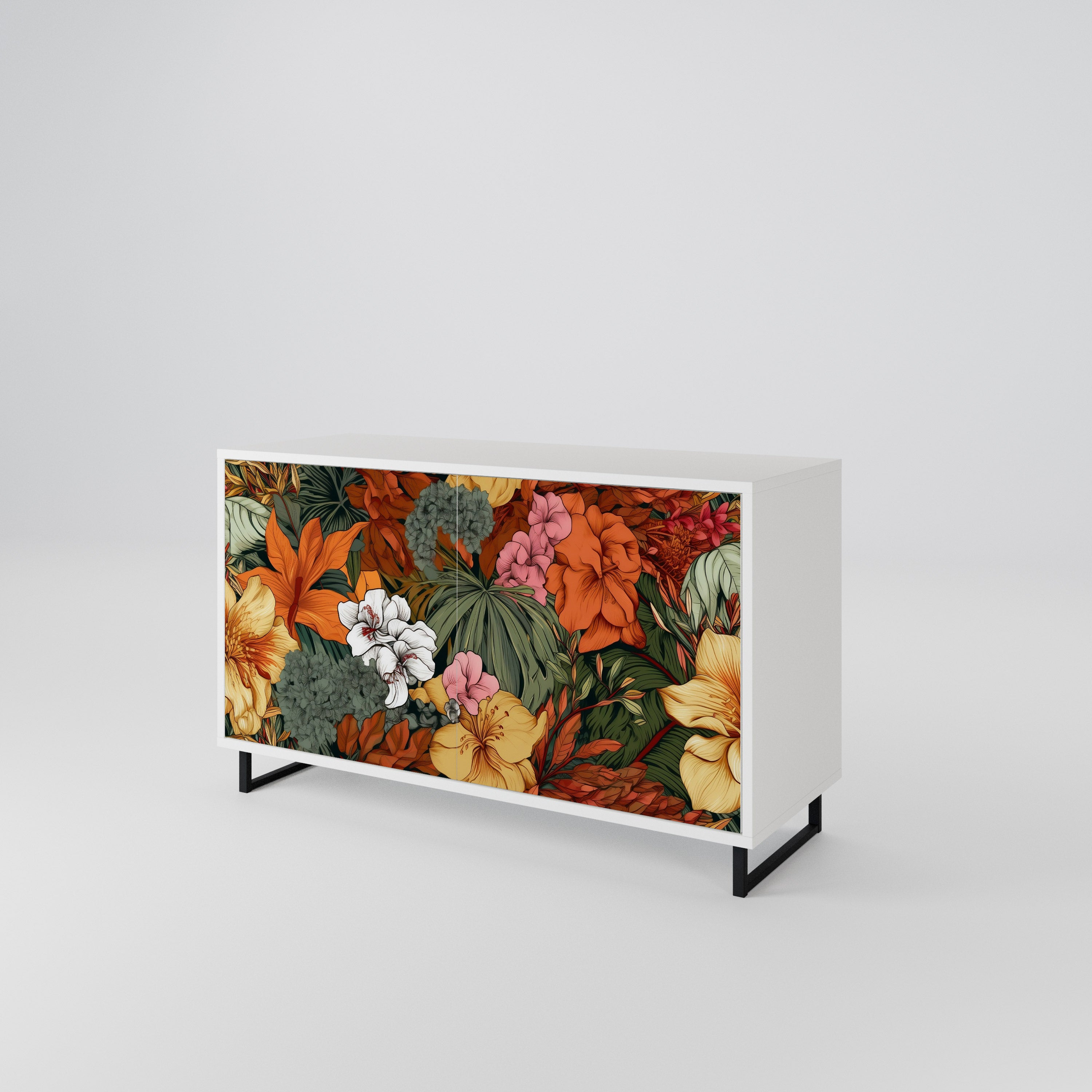 RADIANT FLORA Aparador de 2 Puertas