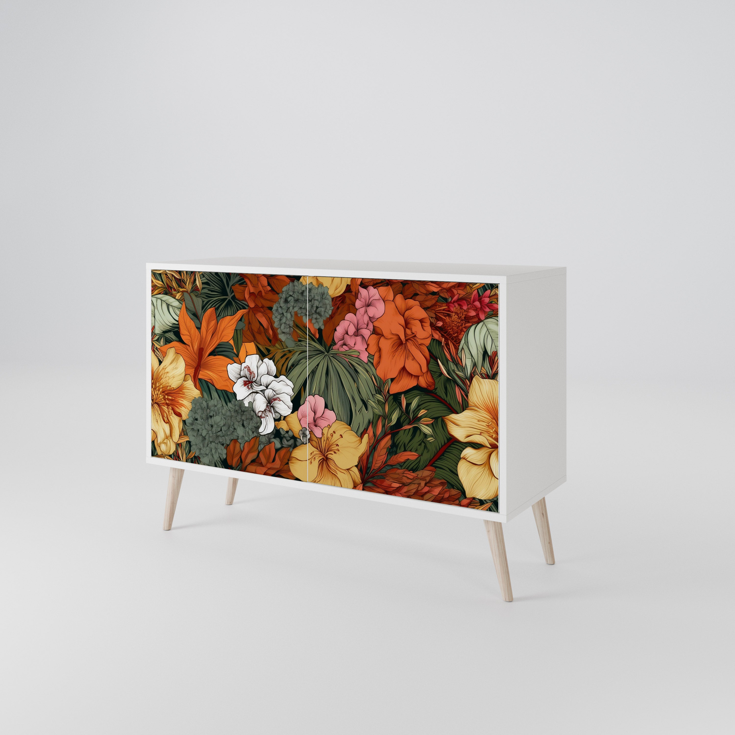 RADIANT FLORA Aparador de 2 Puertas