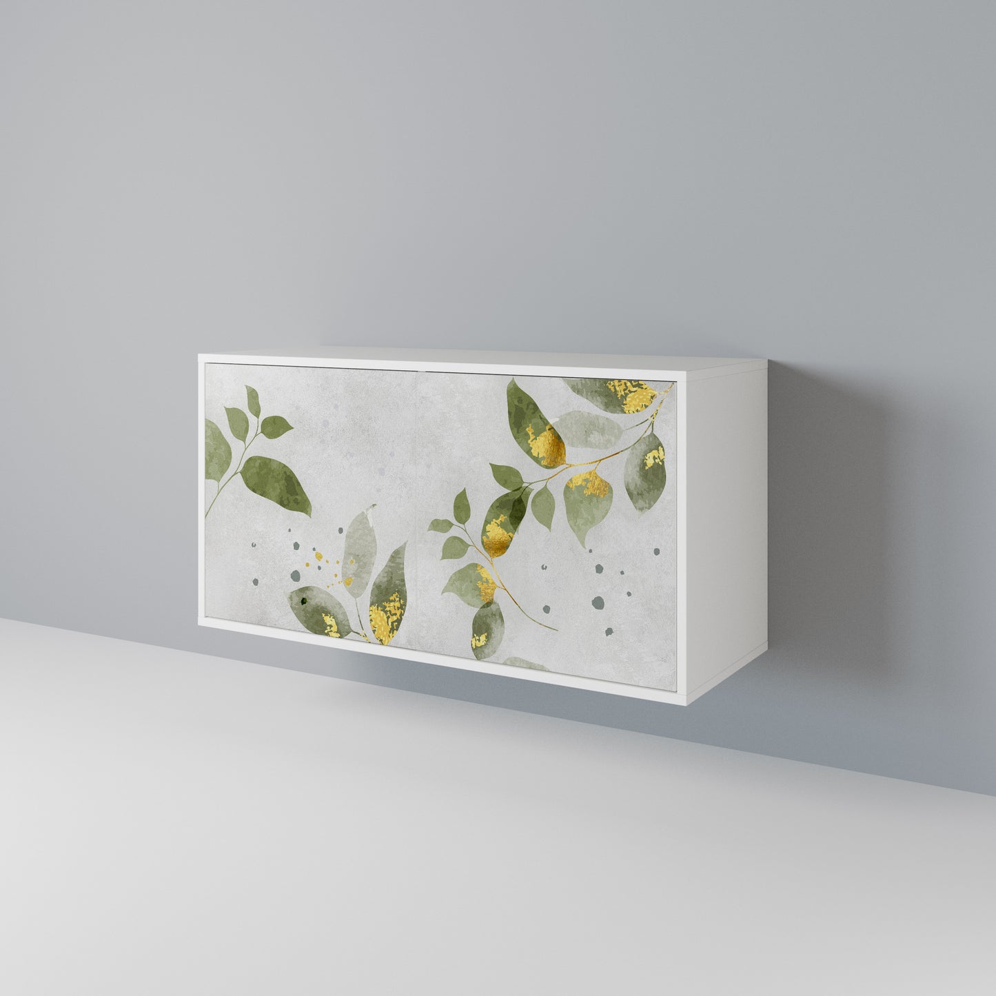 ELEGANT BOTANICS Aparador de 2 Puertas