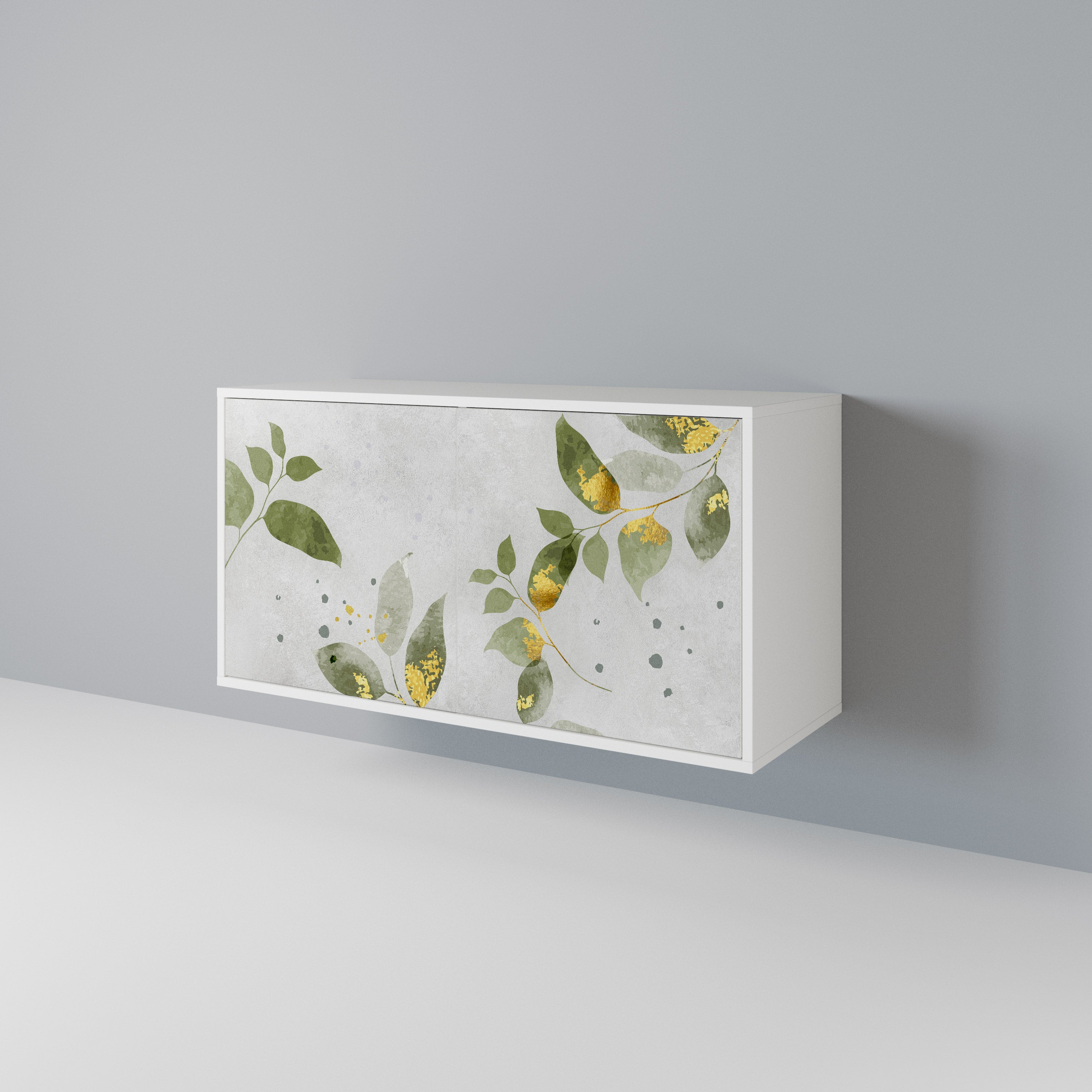 ELEGANT BOTANICS Aparador de 2 Puertas