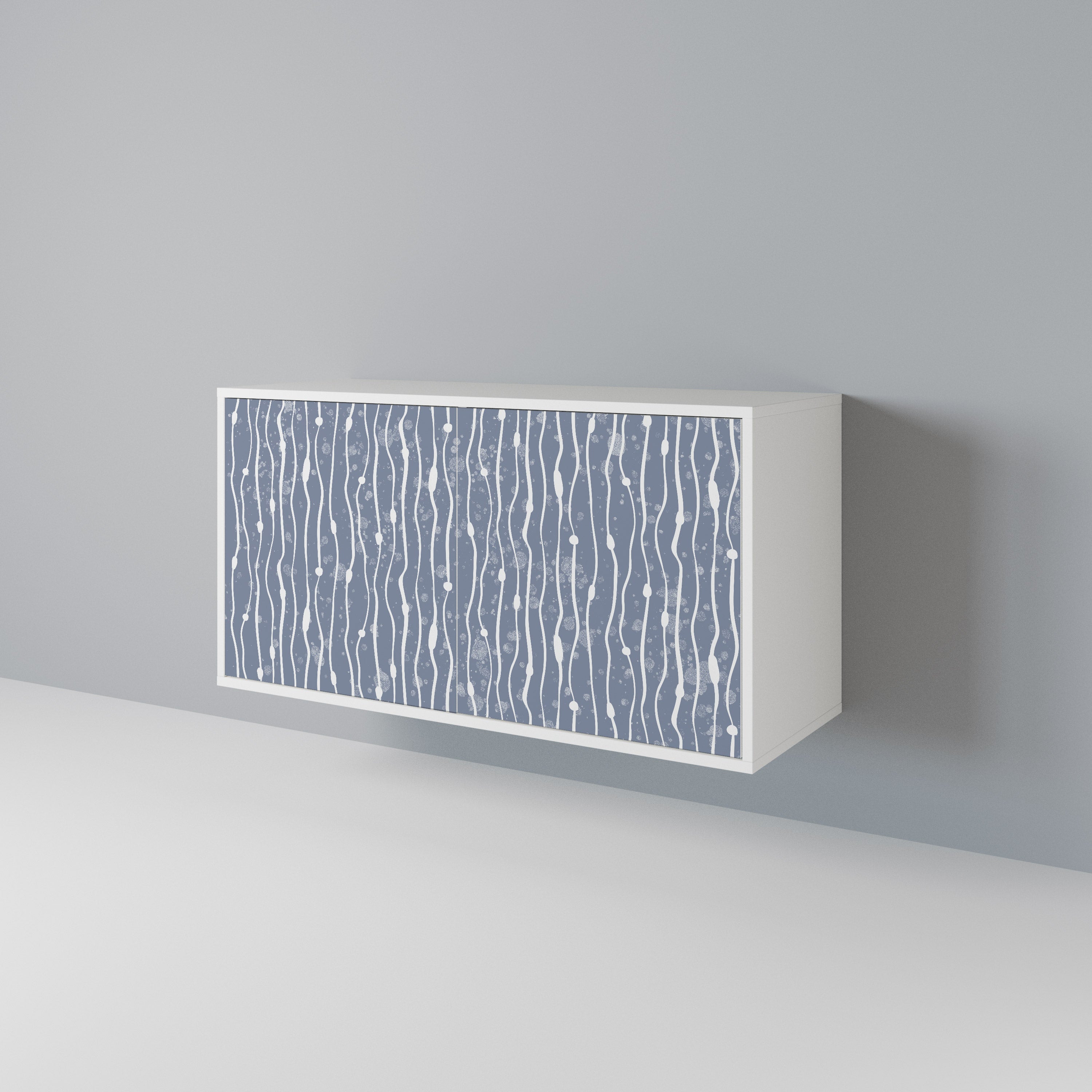 GRAPHITE RAIN Aparador de 2 Puertas