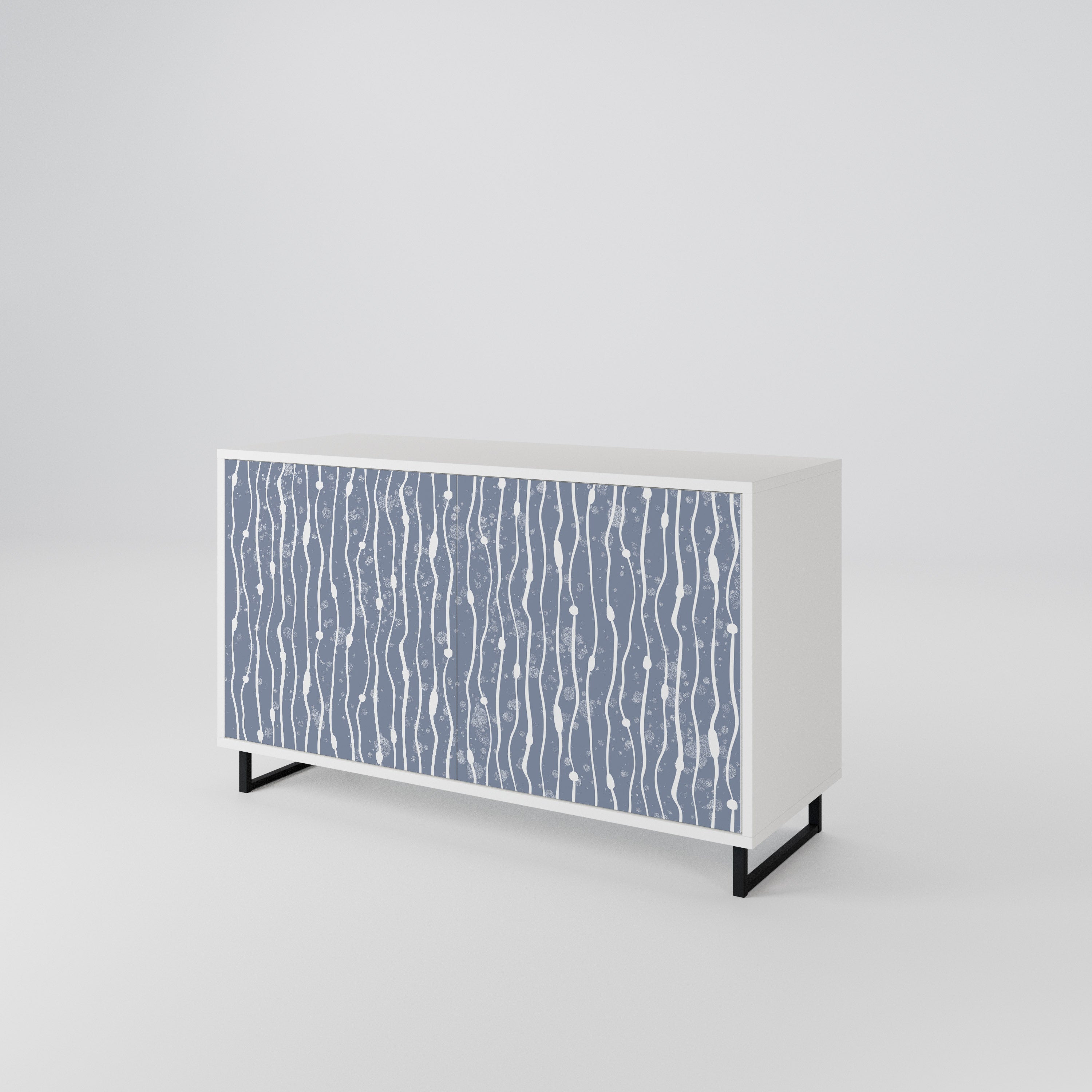 GRAPHITE RAIN Aparador de 2 Puertas