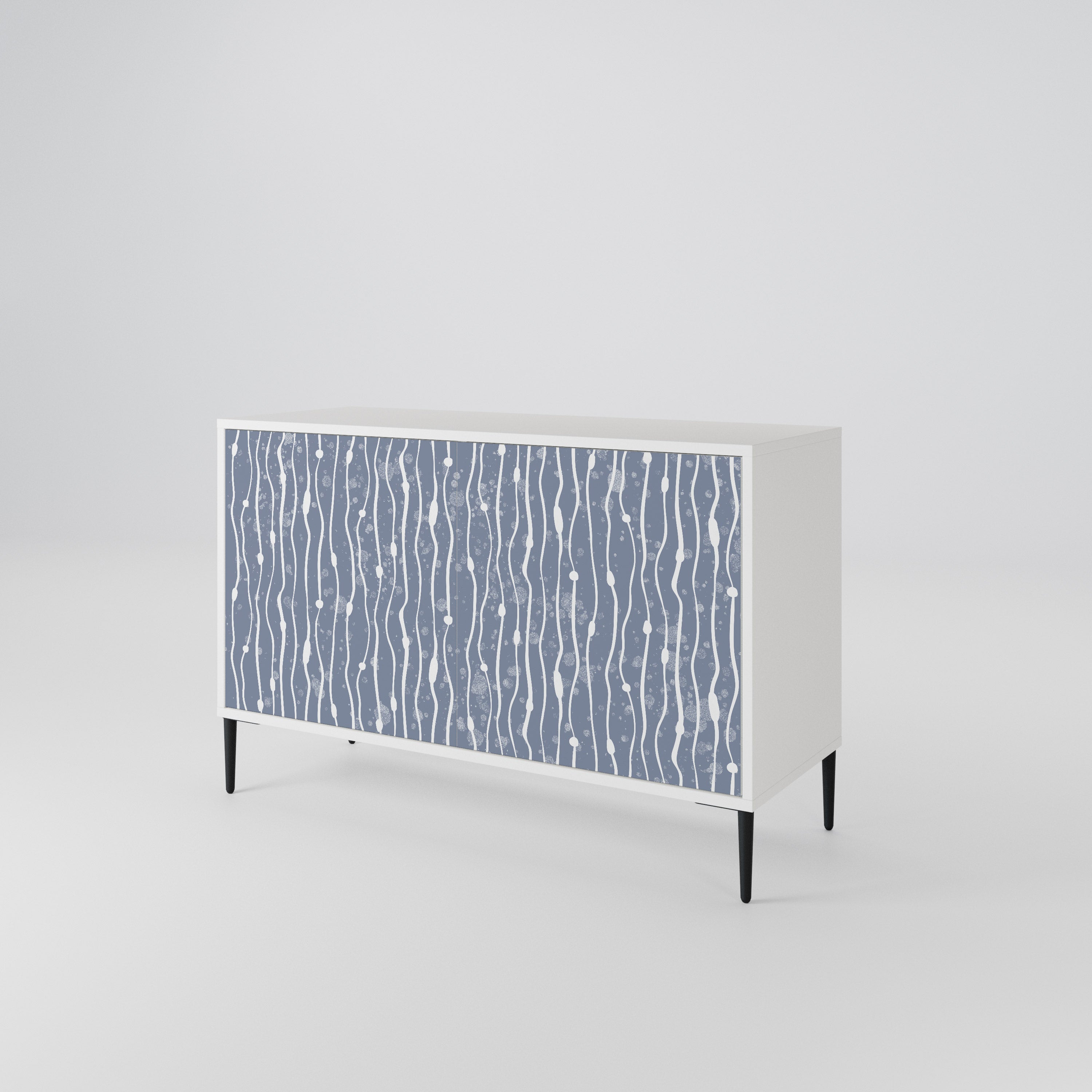 GRAPHITE RAIN Aparador de 2 Puertas