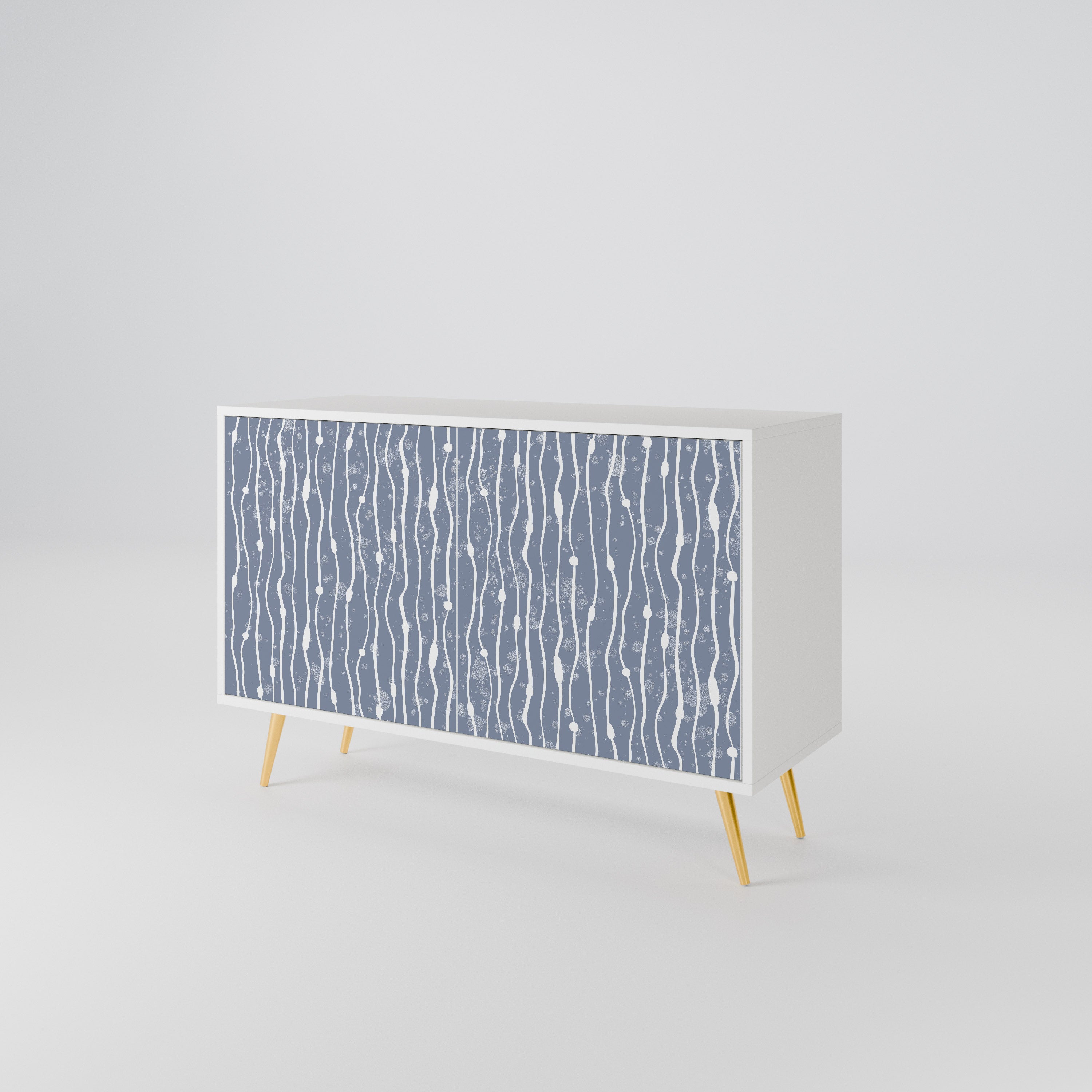 GRAPHITE RAIN Aparador de 2 Puertas