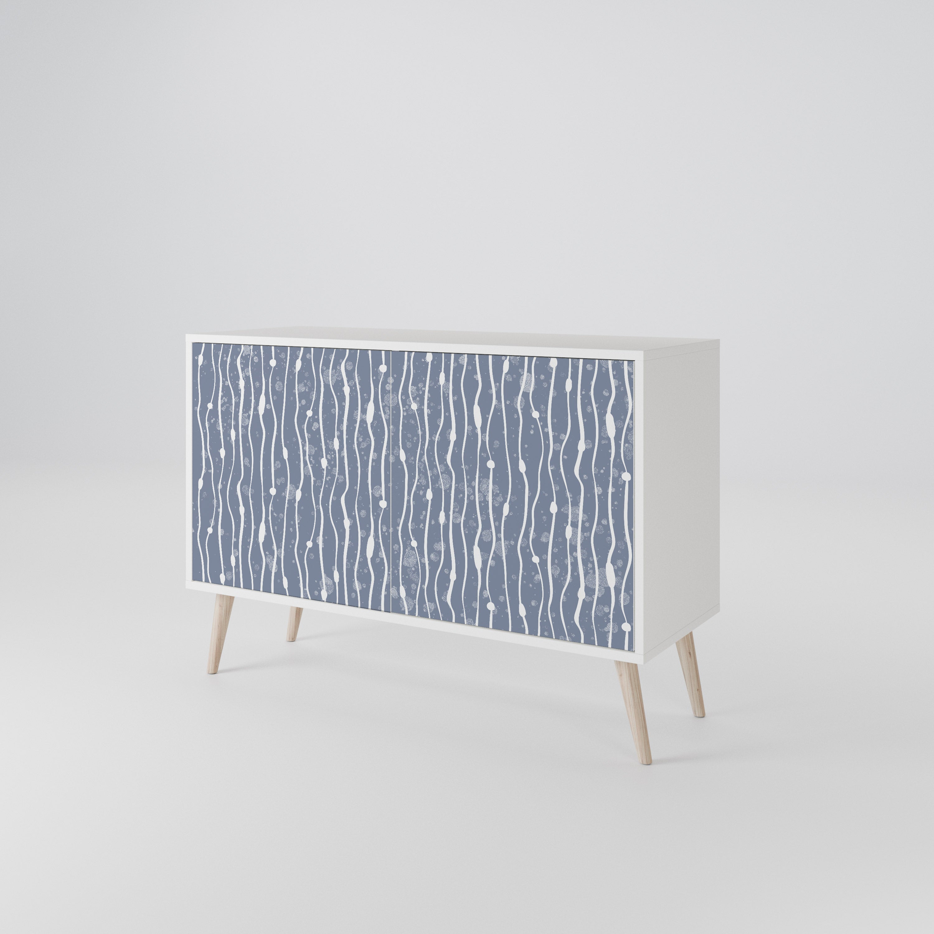 GRAPHITE RAIN Aparador de 2 Puertas