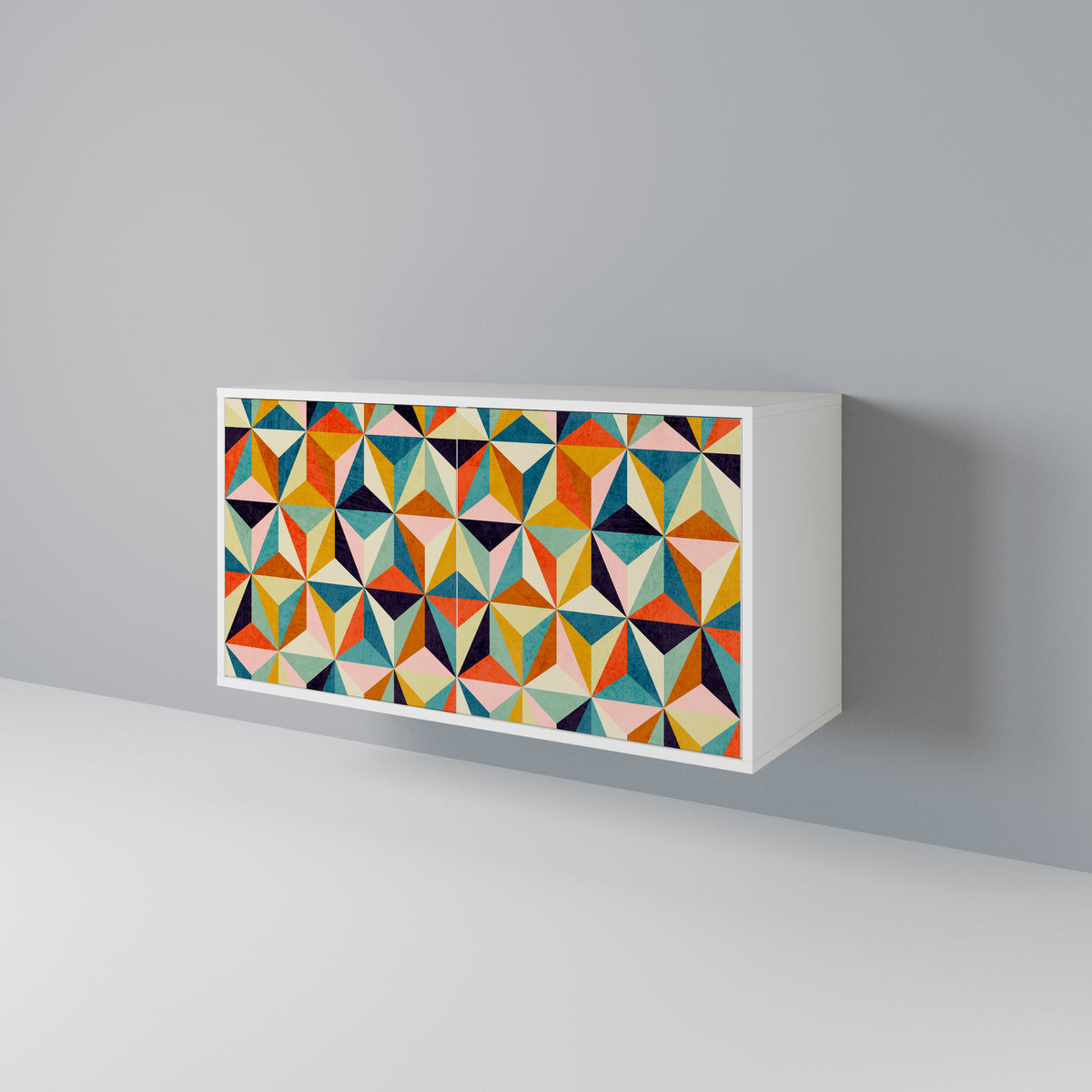 TESSELATE TREASURES Aparador de 2 Puertas