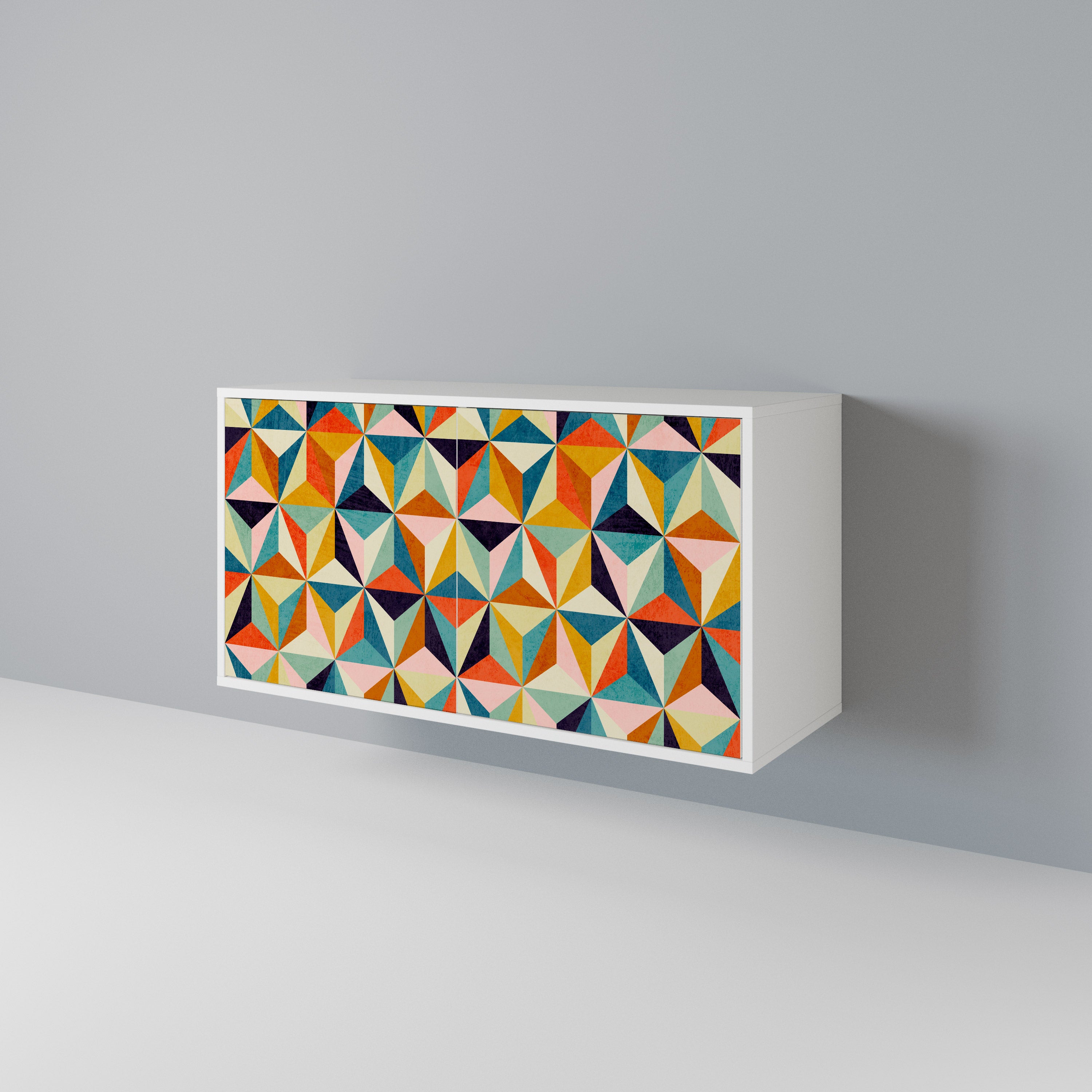 TESSELATE TREASURES Aparador de 2 Puertas