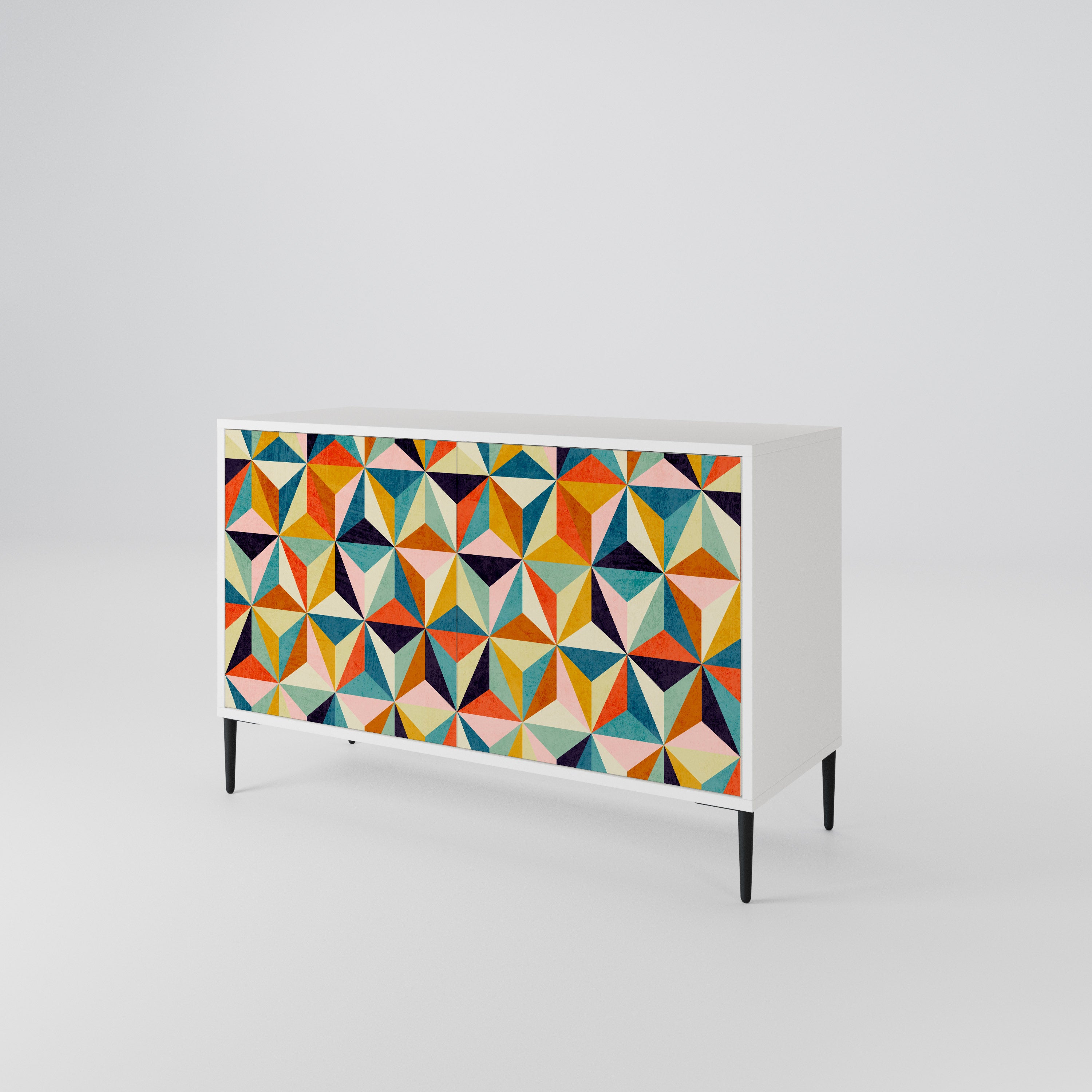 TESSELATE TREASURES Aparador de 2 Puertas