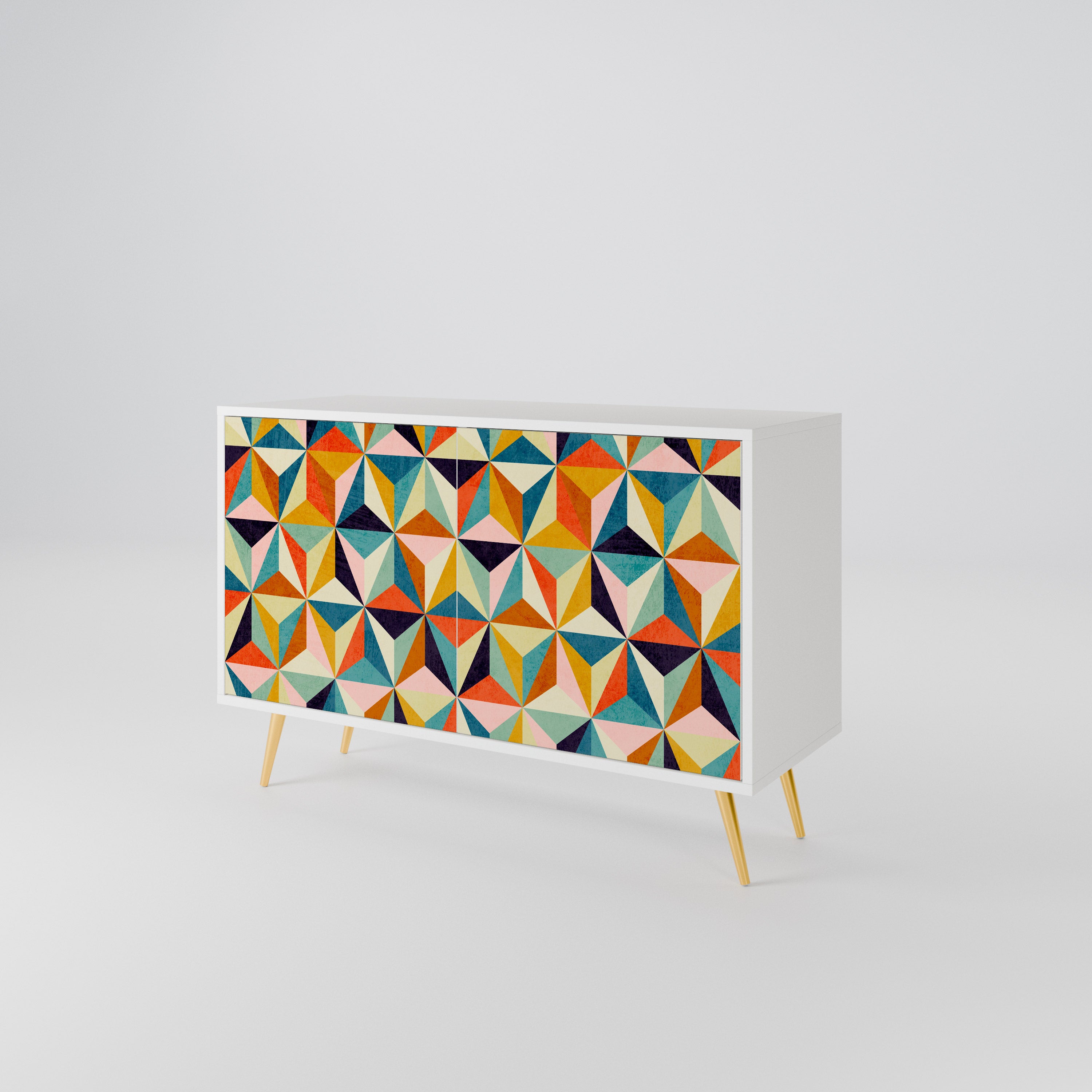 TESSELATE TREASURES Aparador de 2 Puertas