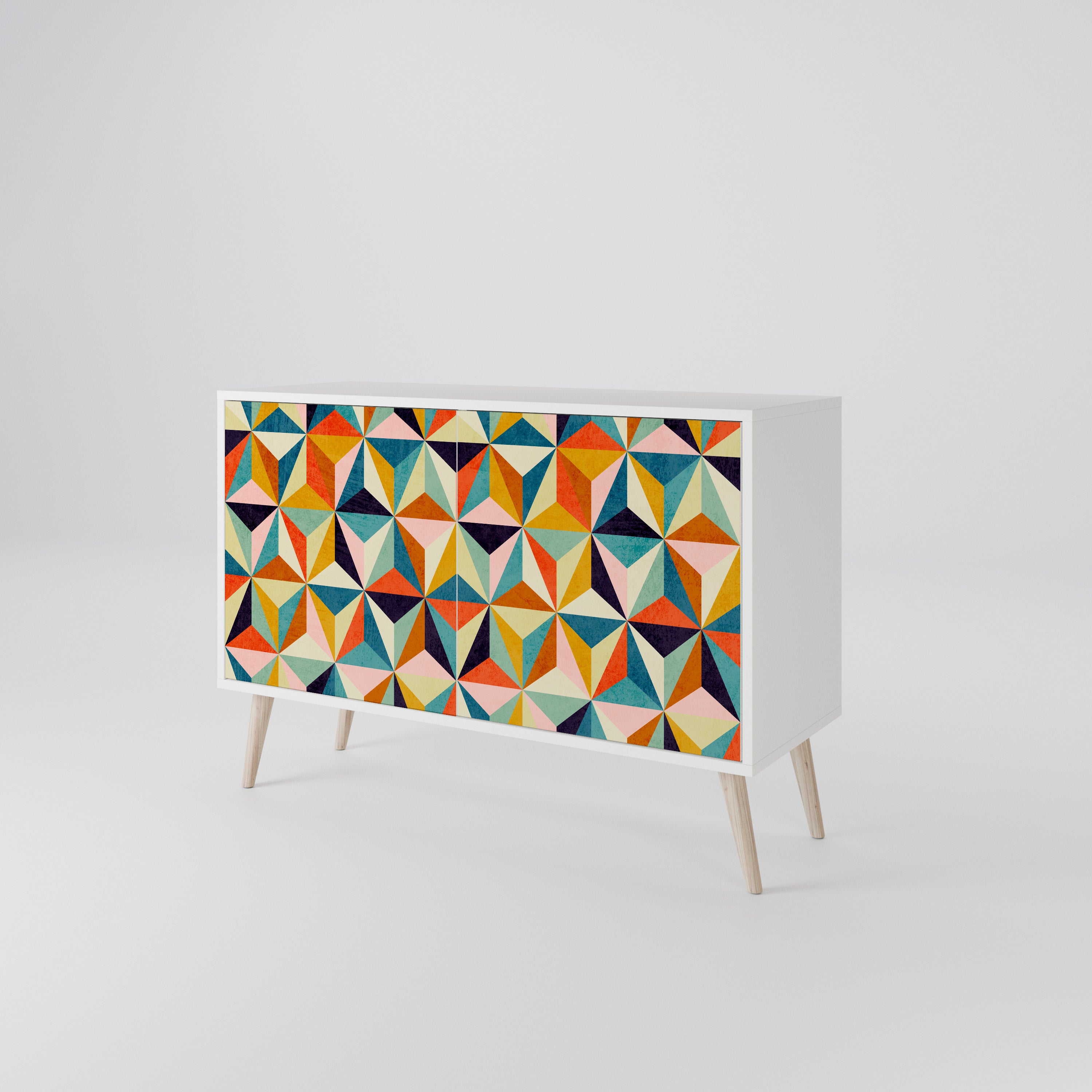TESSELATE TREASURES Aparador de 2 Puertas