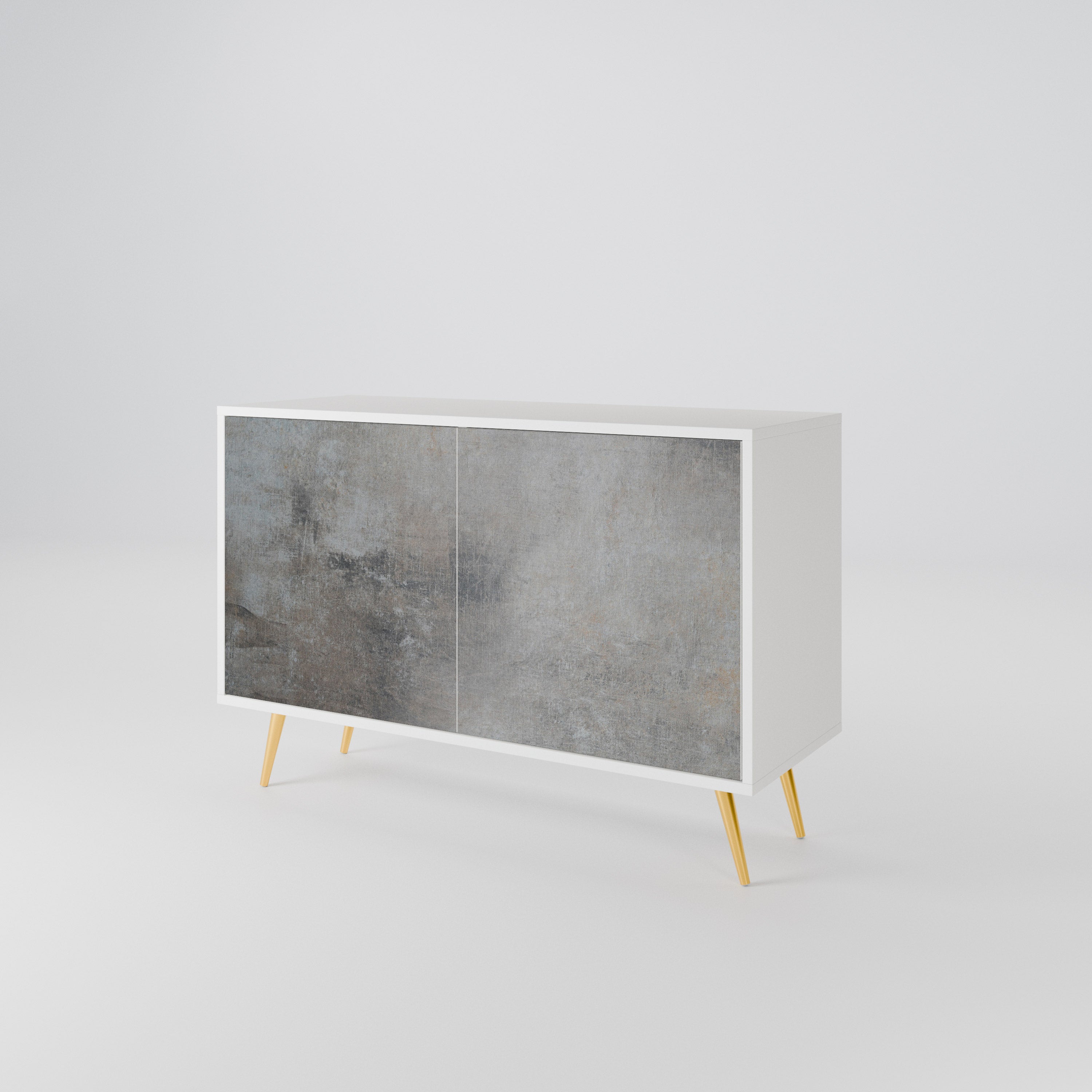 CONCRETE WALL Aparador de 2 Puertas