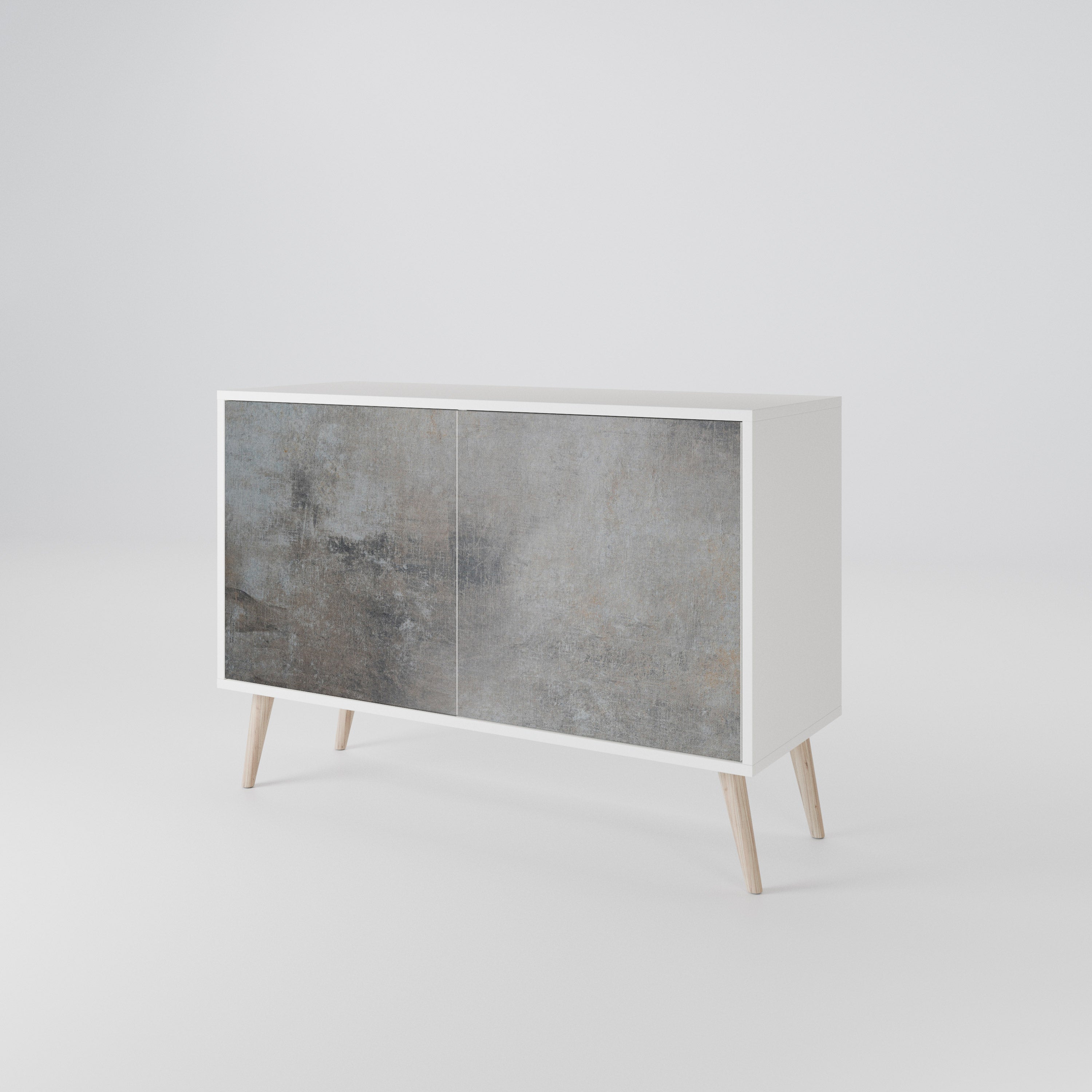 CONCRETE WALL Aparador de 2 Puertas