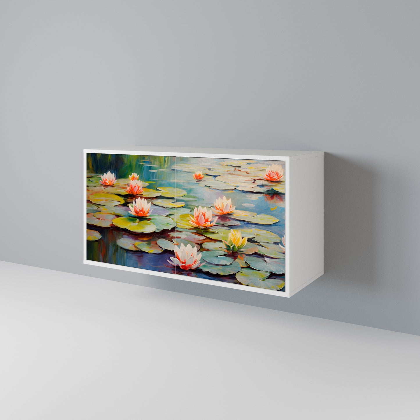 BLOOMING WATERS Aparador de 2 Puertas