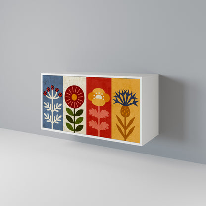 SCANDIC FLOWERET Aparador de 2 Puertas