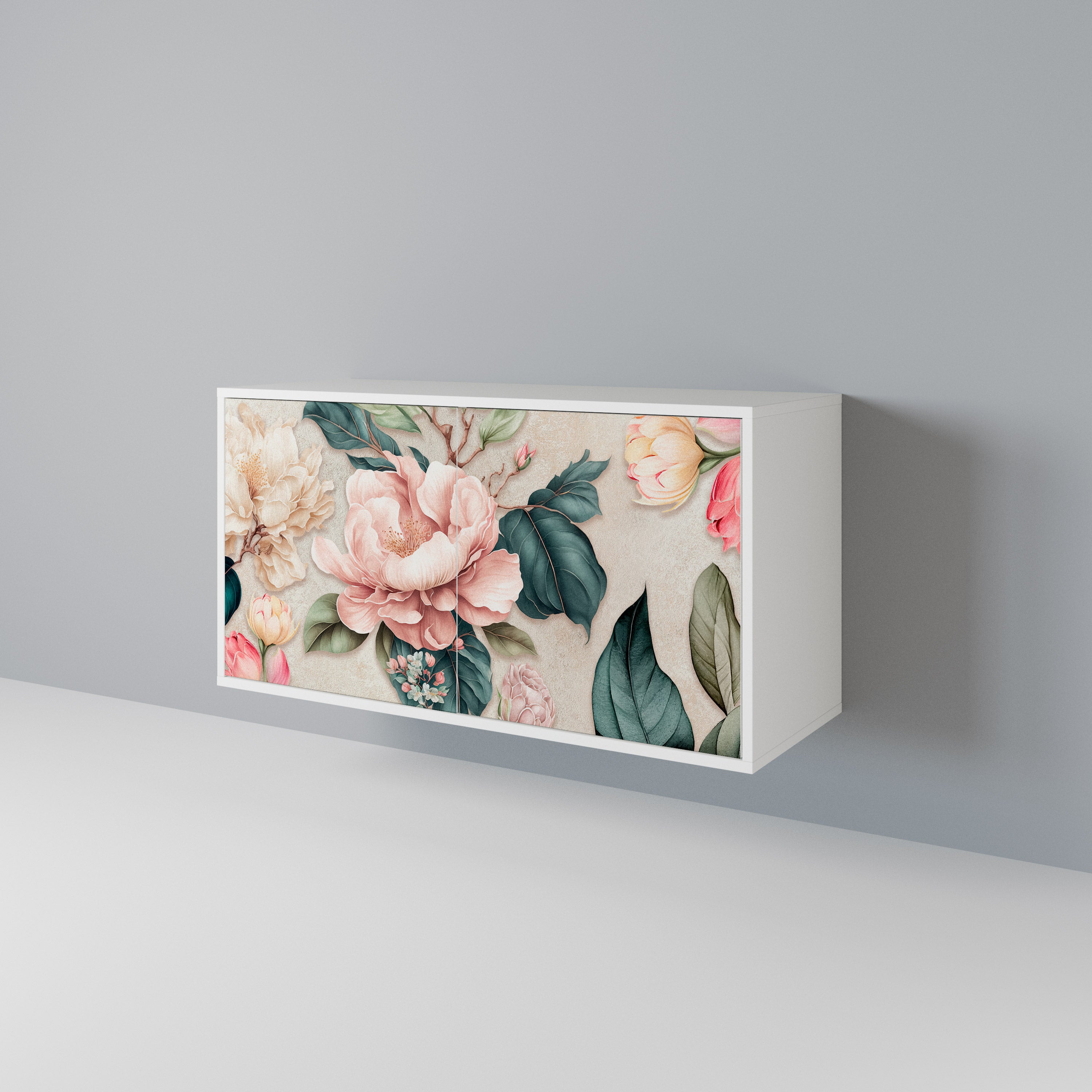 FLORAL GRACE Aparador de 2 Puertas