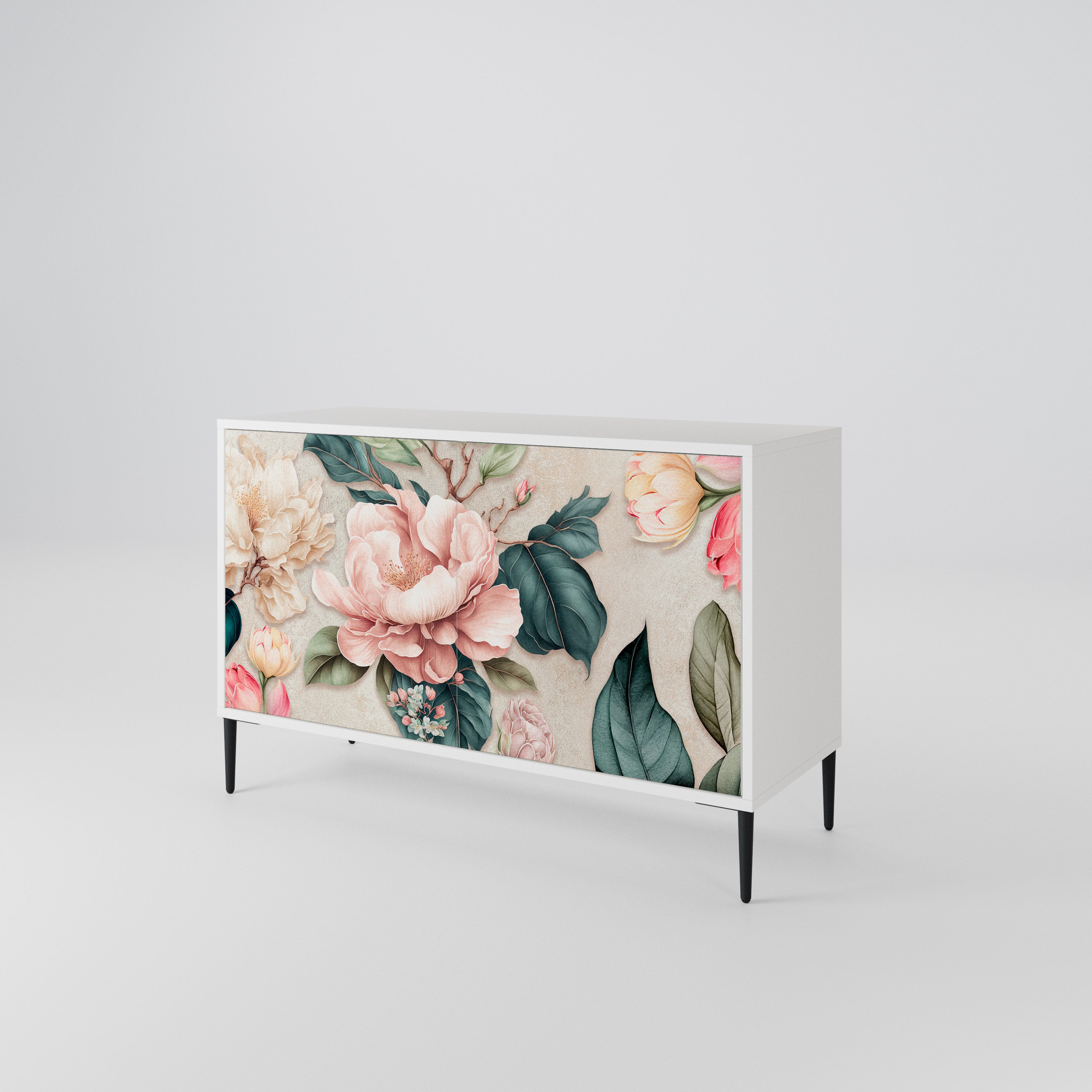 FLORAL GRACE Aparador de 2 Puertas