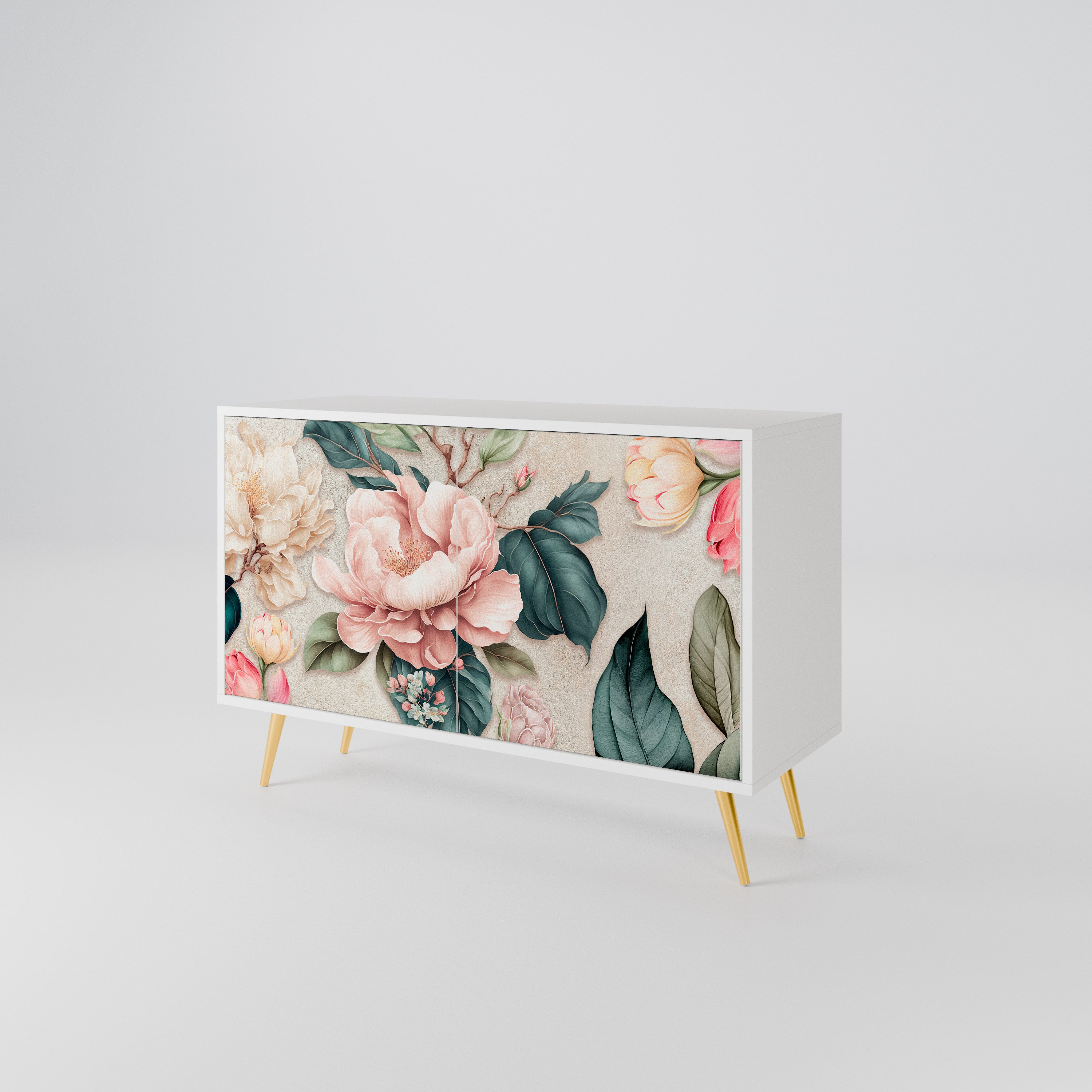 FLORAL GRACE Aparador de 2 Puertas
