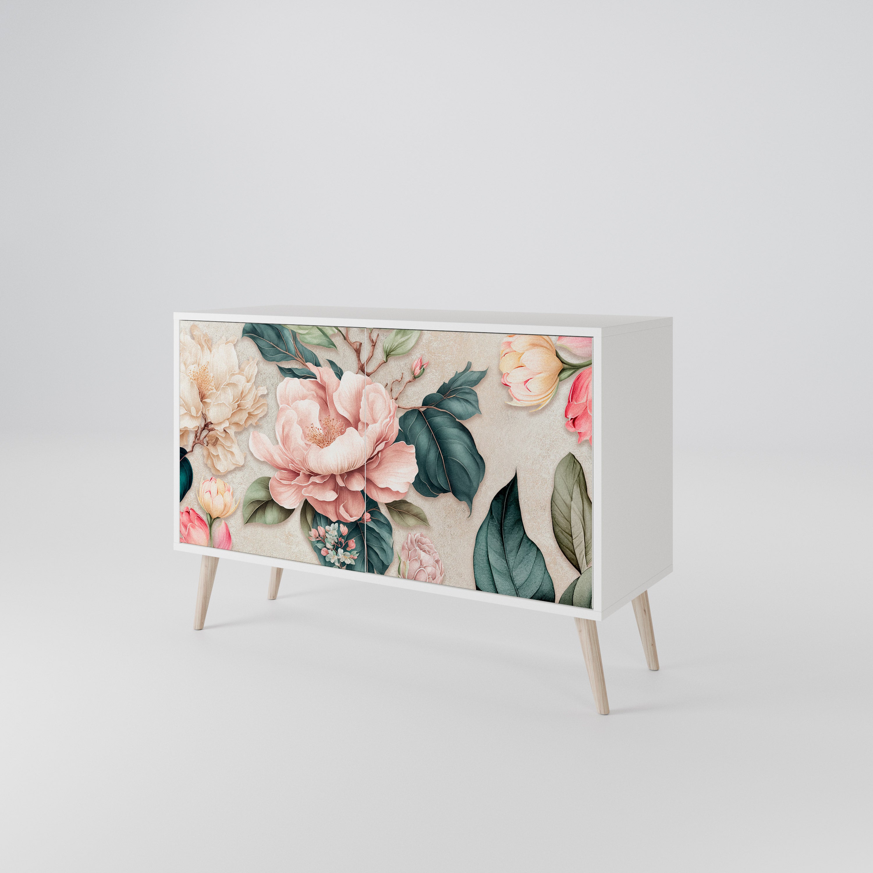 FLORAL GRACE Aparador de 2 Puertas